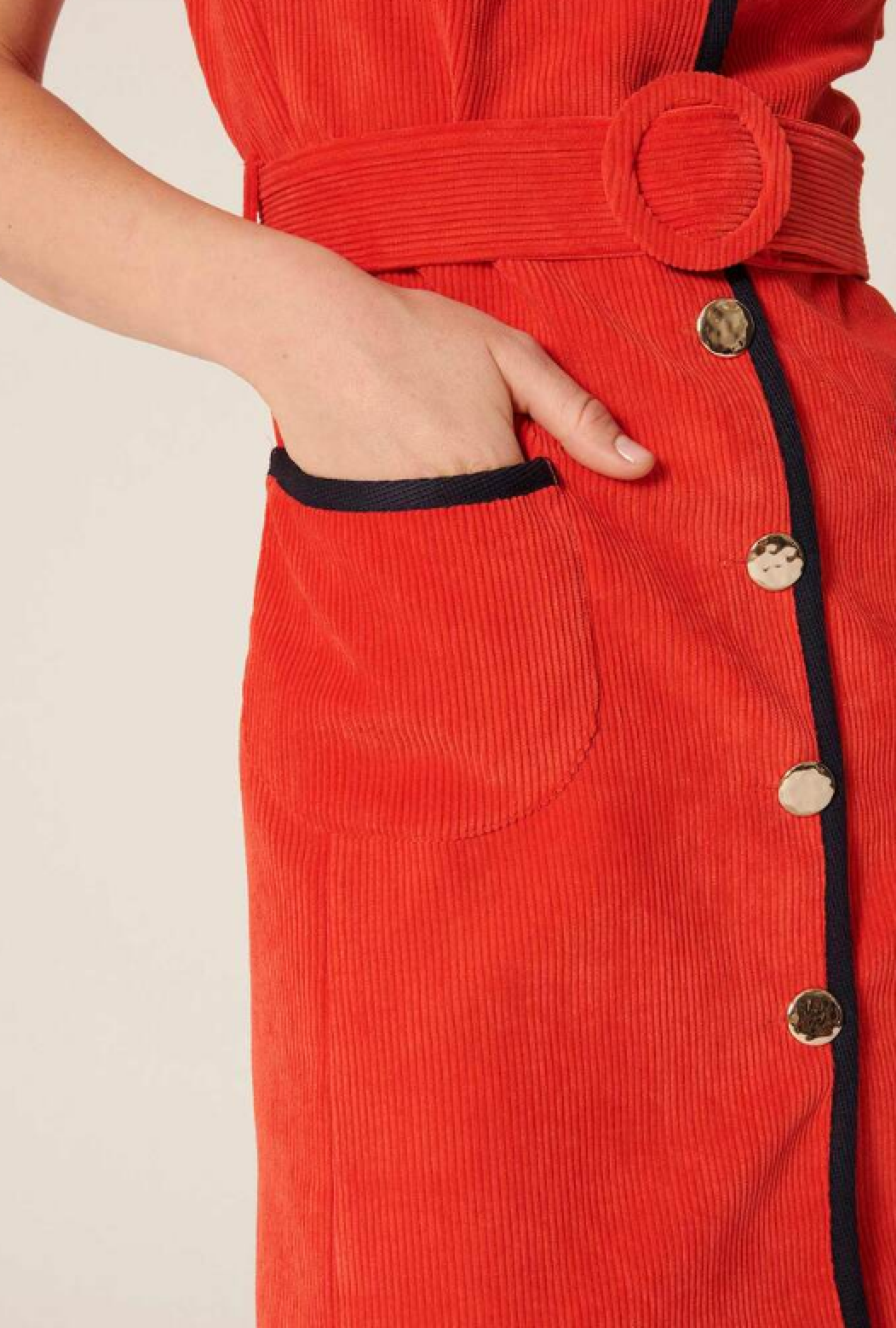 Robe Rythme Vermillon