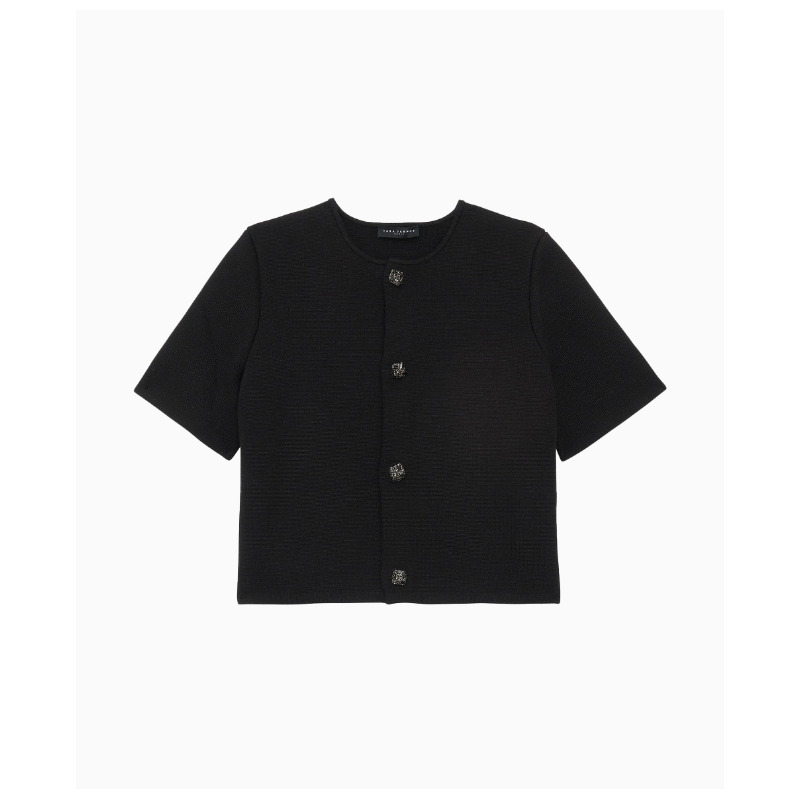 Cardigan Tara Jarmon Glitter Noir