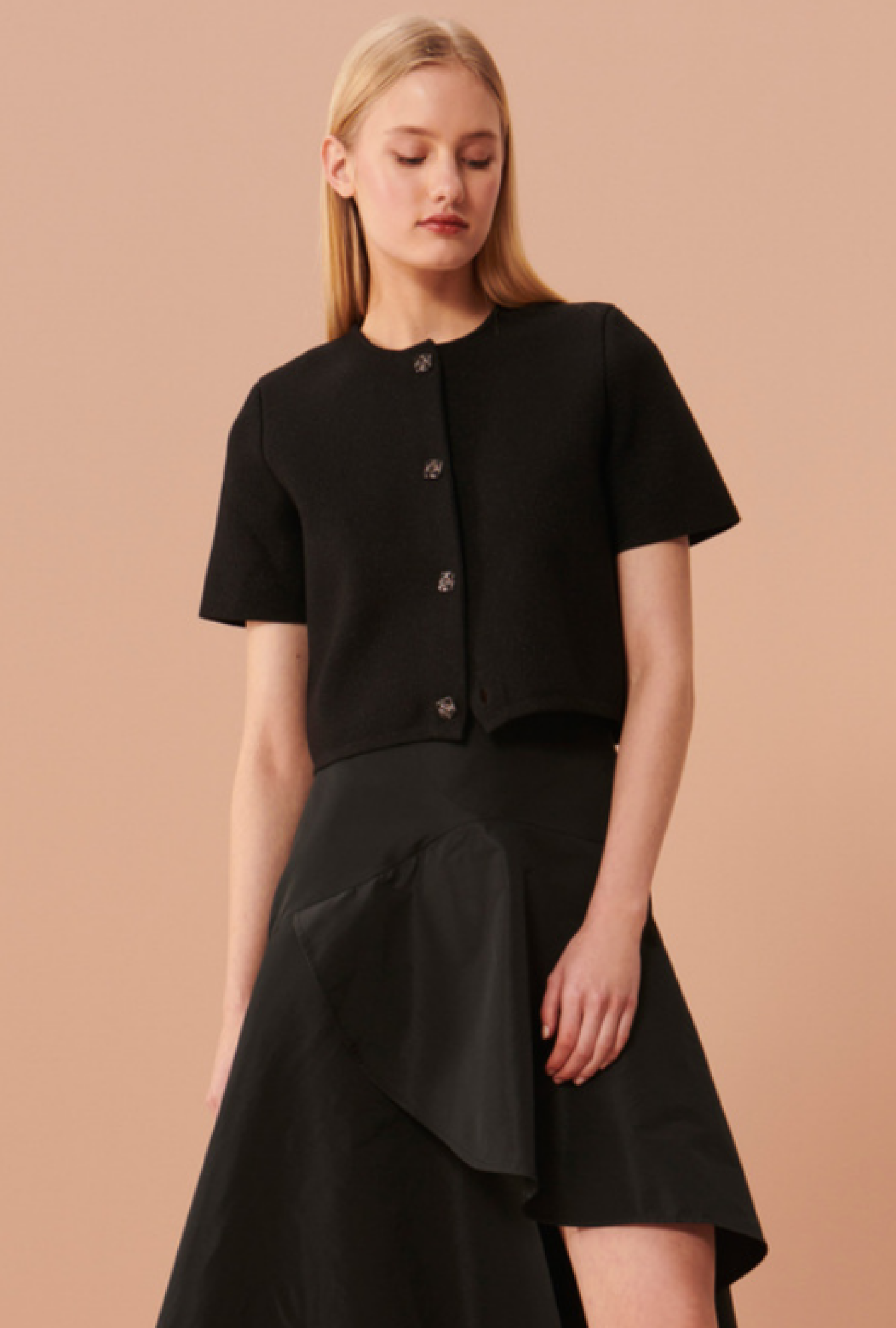 Cardigan Glitter Noir