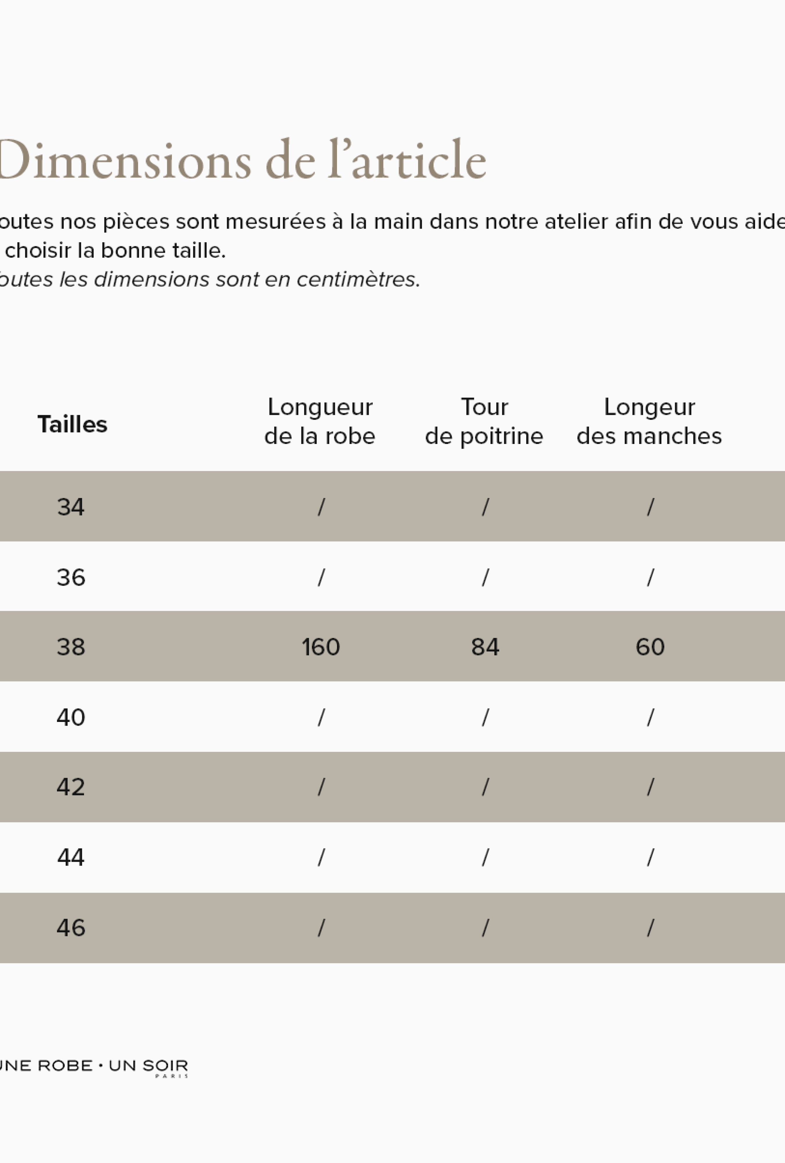 Robe Paule Ka Gabrielle