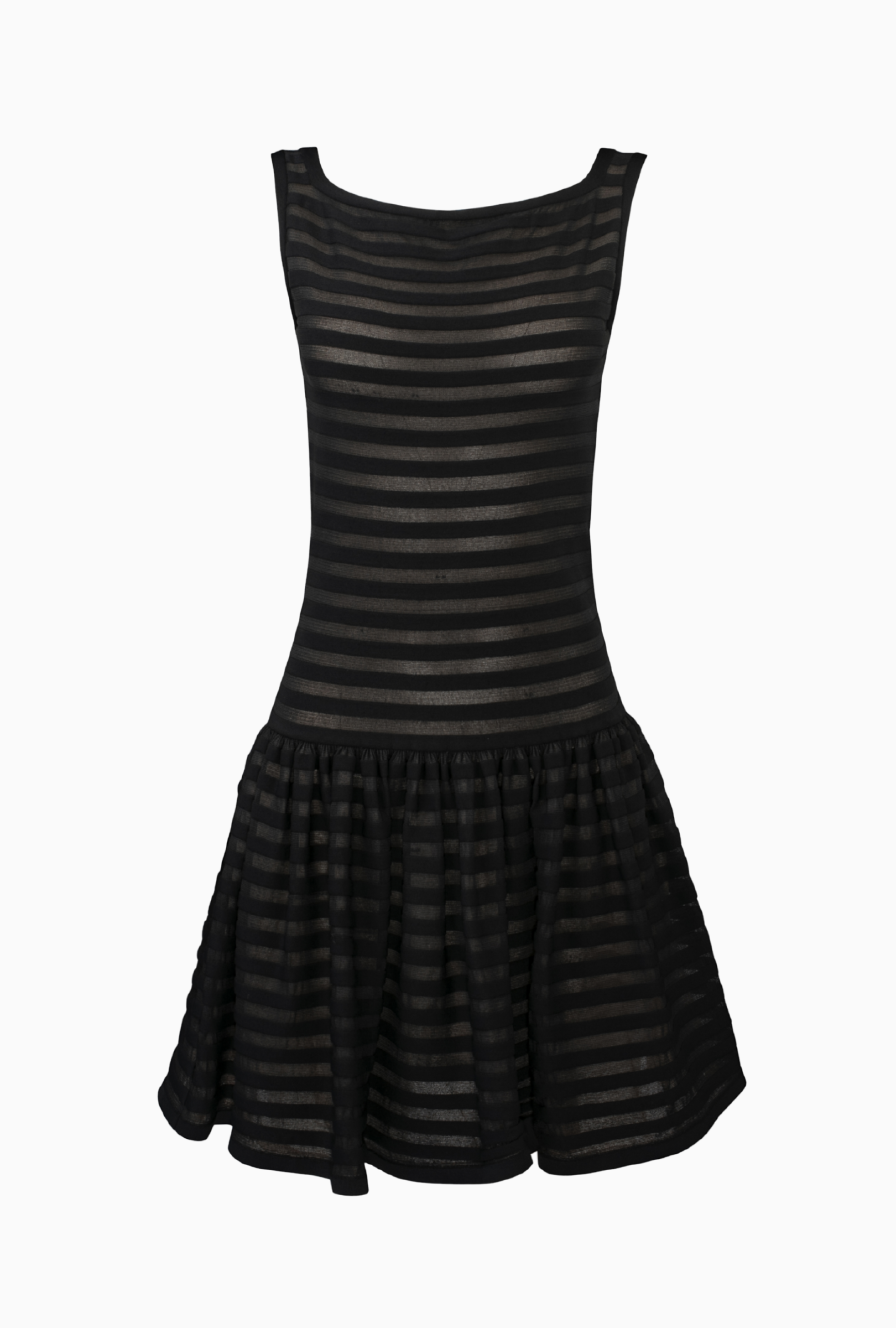 Robe Stripped Black