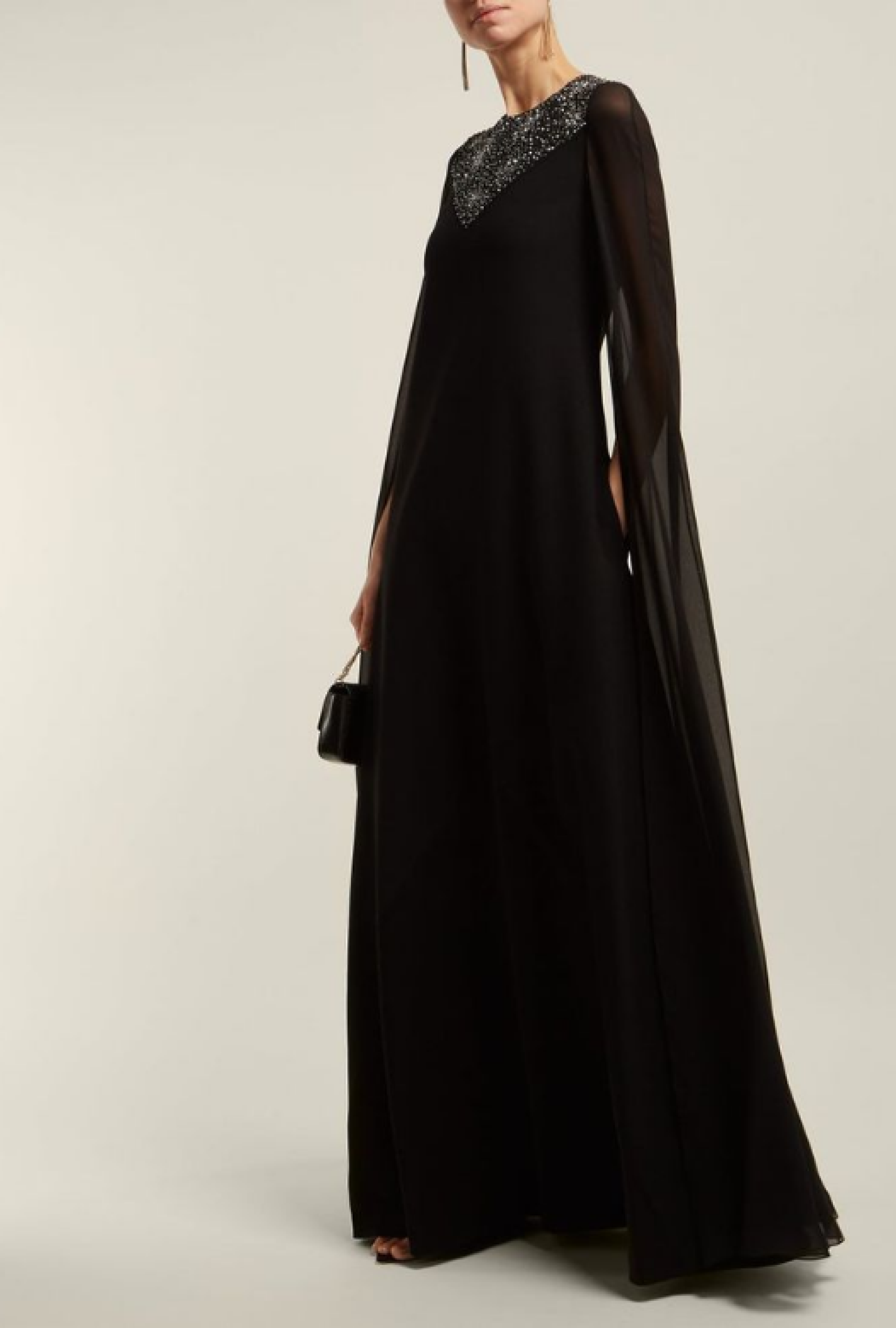 Robe Crystal Black Glamorous