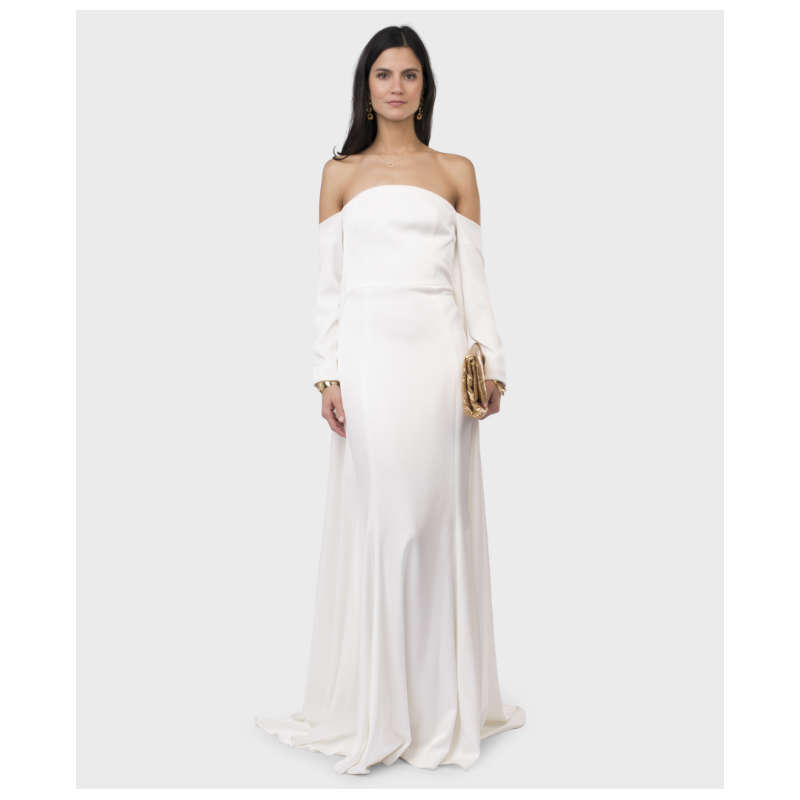 Robe Paule Ka White Lola
