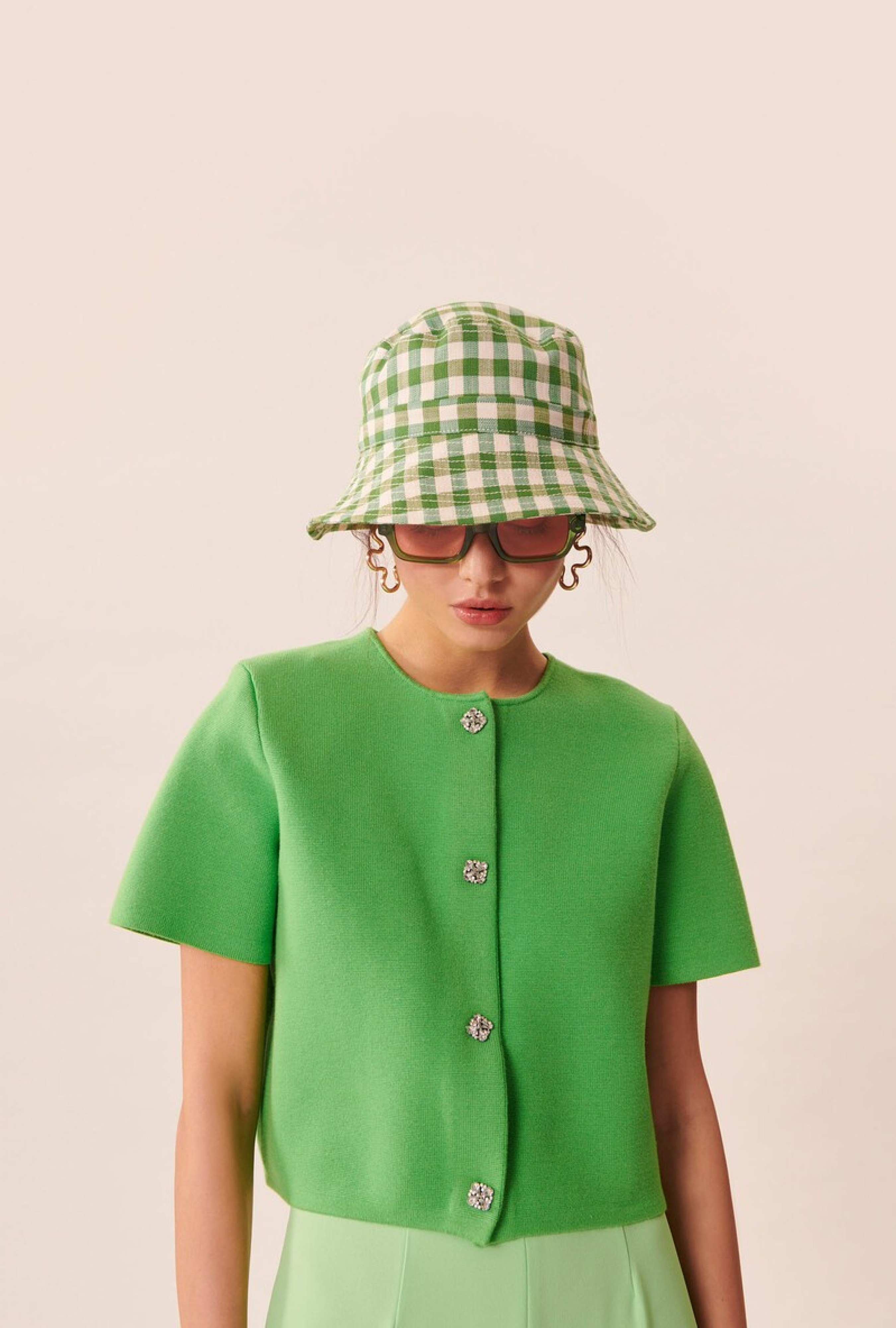 Cardigan Glitter Emeraude