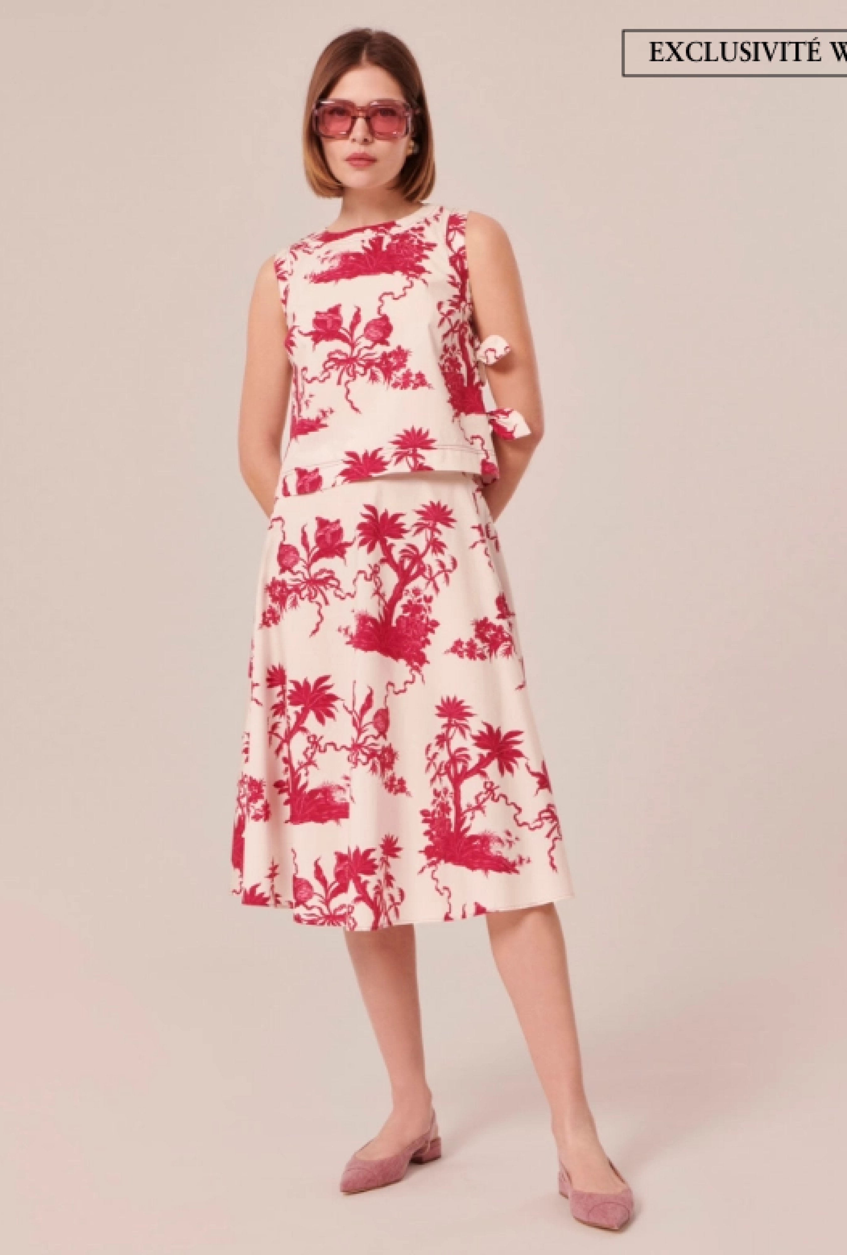 Jupe Jeannette Flowery