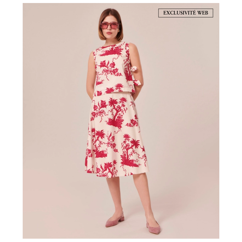 Jupe Jeannette Flowery