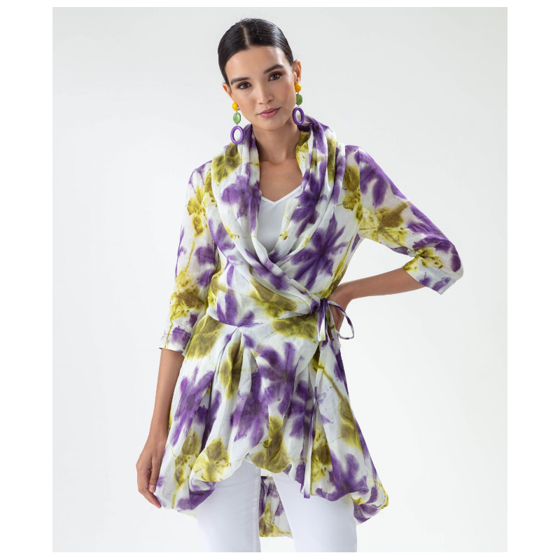 Robe Bleu Blanc Rouge Jouvence Imprimé