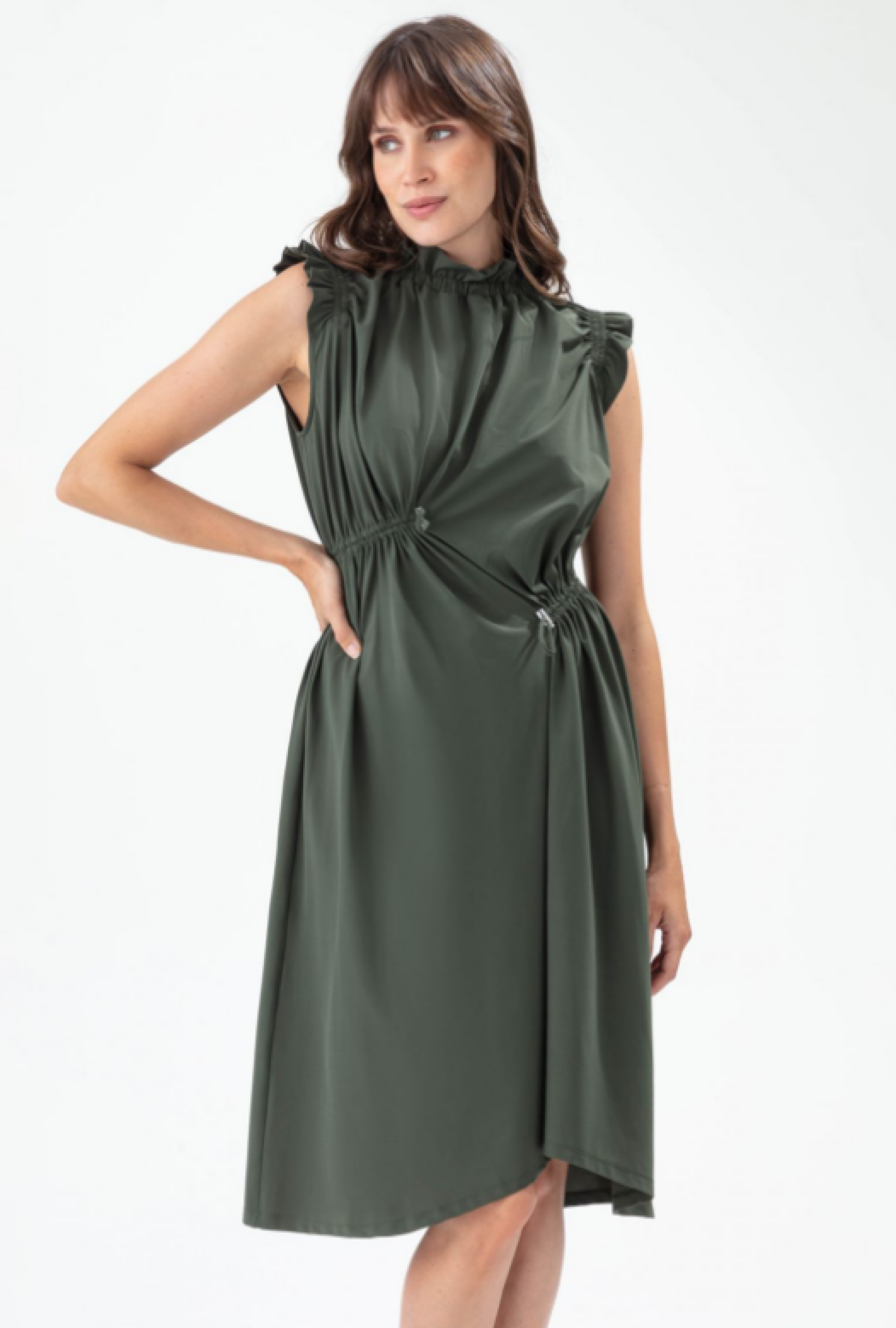 Robe Eta Kaki Jersey