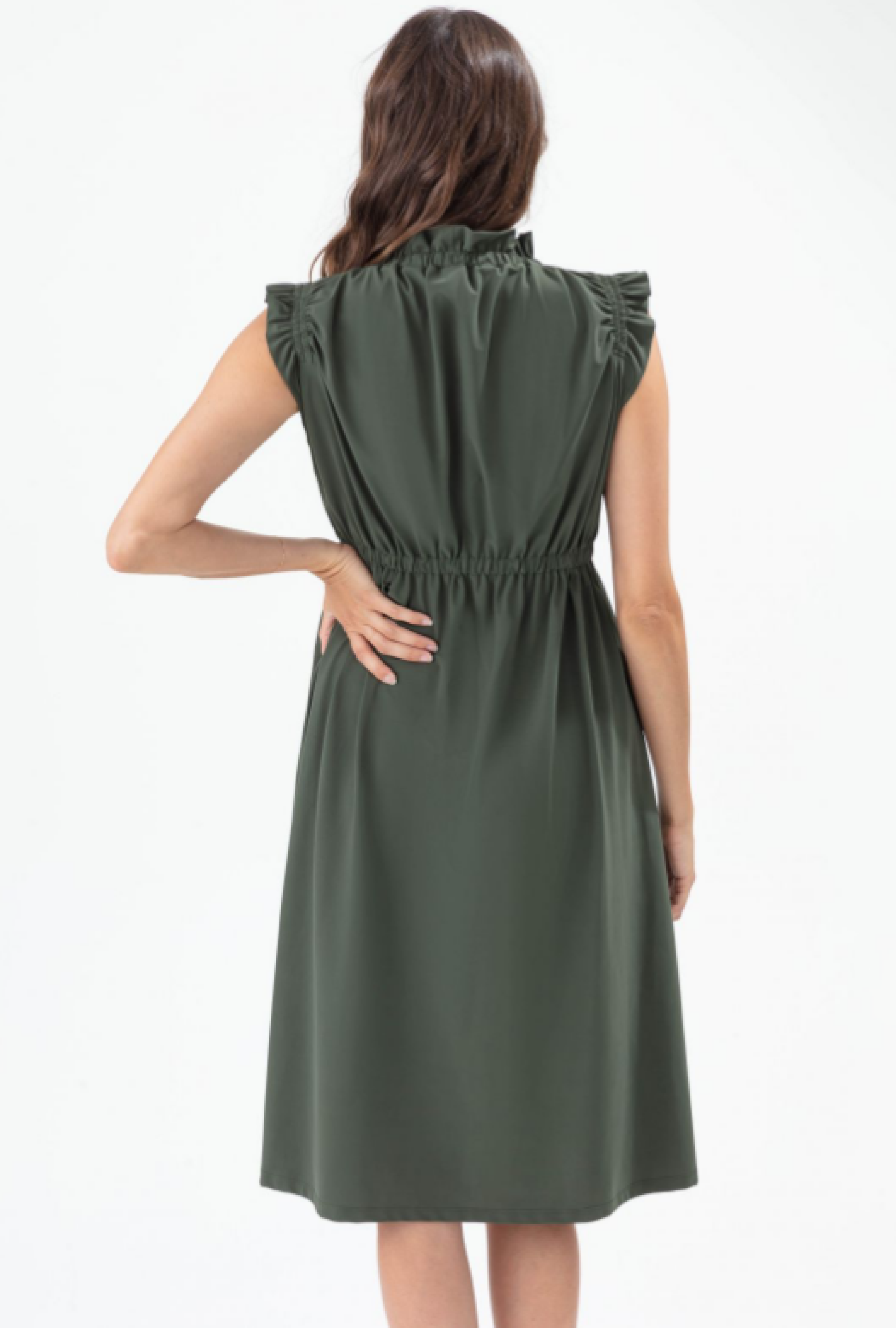 Robe Eta Kaki Jersey