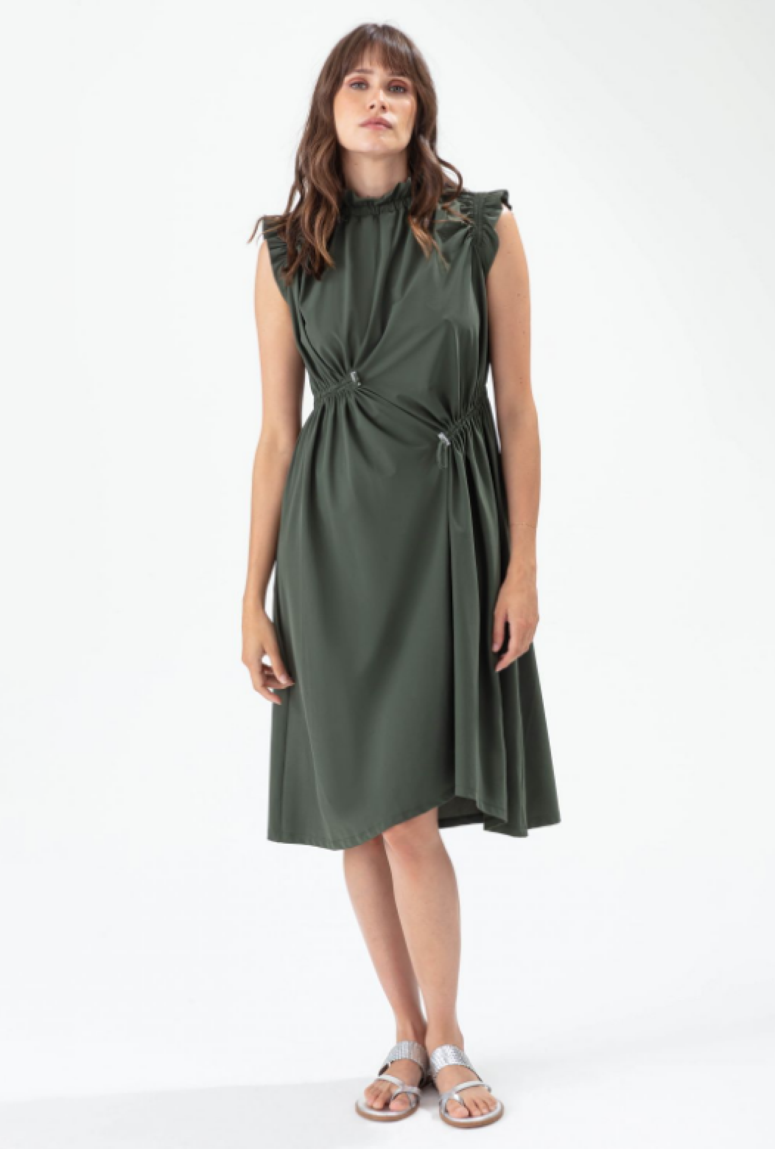 Robe Eta Kaki Jersey