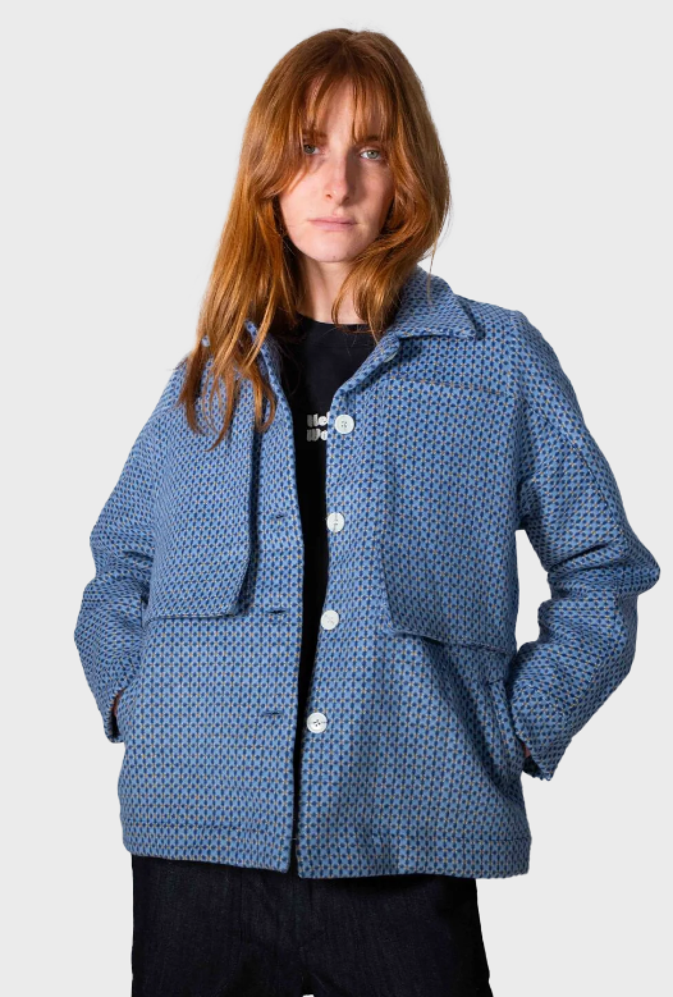 Veste Pokka Laine Brossée