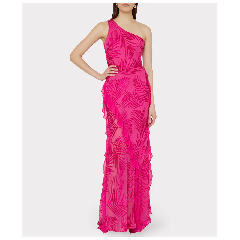 Robe Milly Ryanna Chiffon Rose