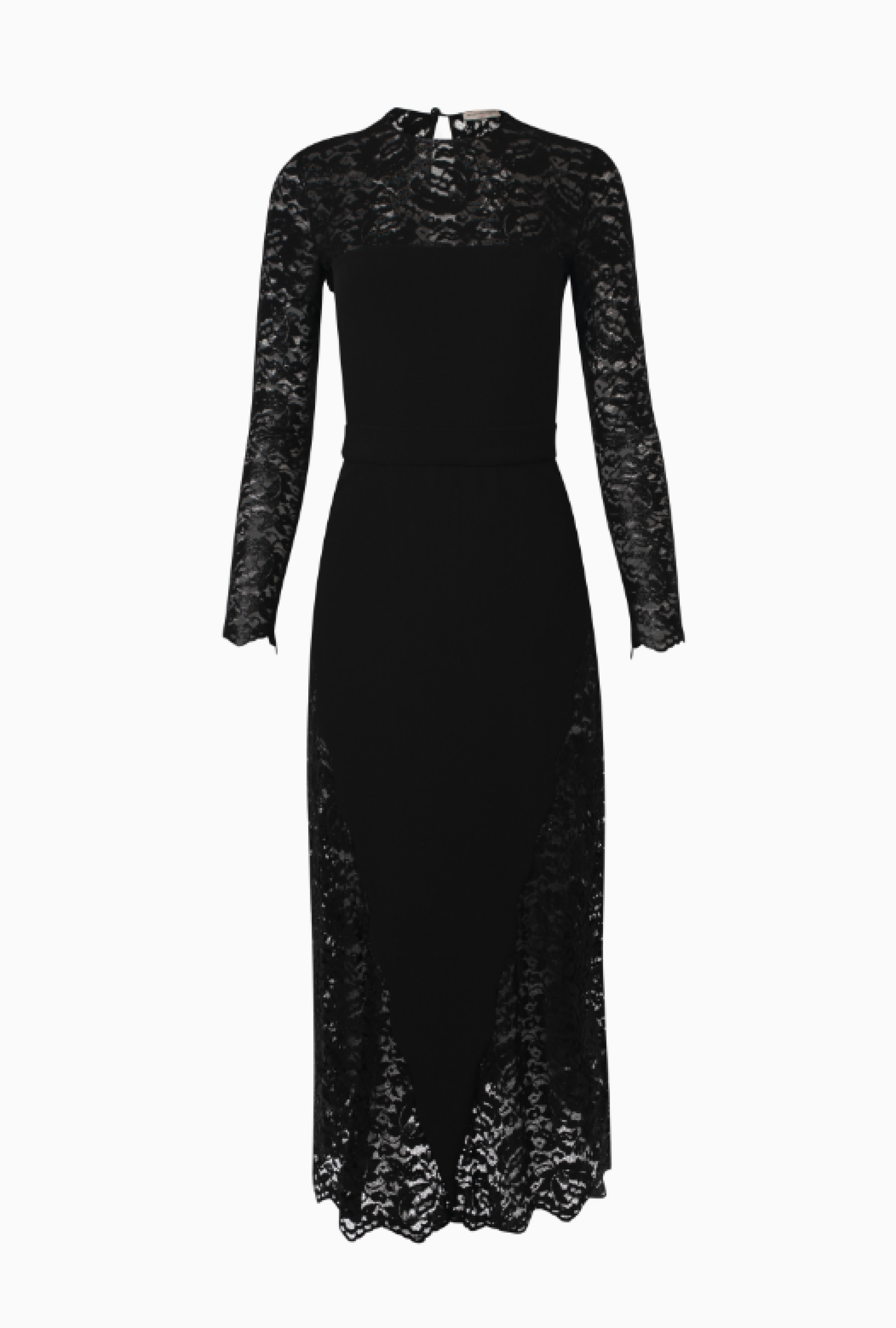 Robe Fourreau Dentelle Noire
