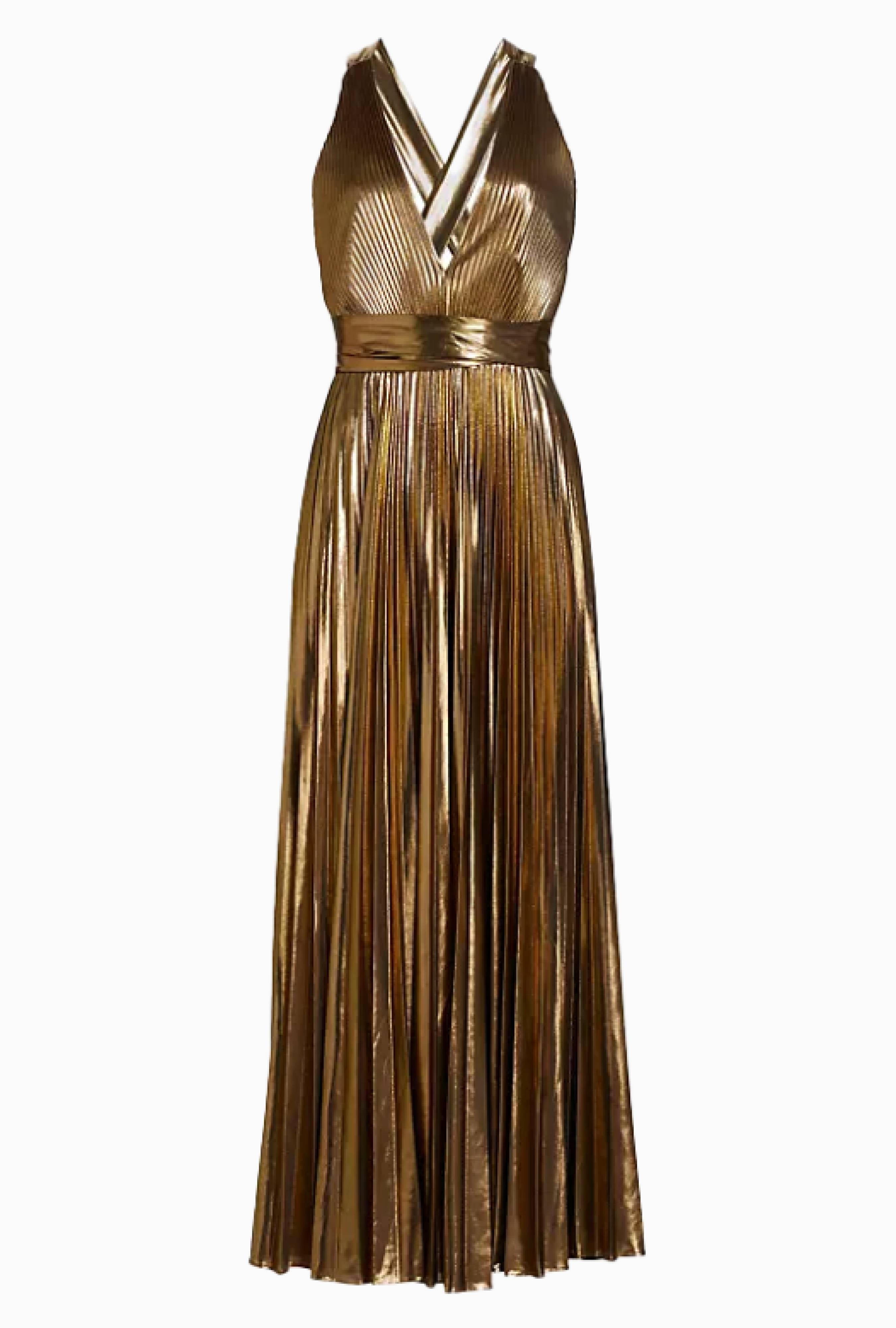 Robe Oria Gold Dress