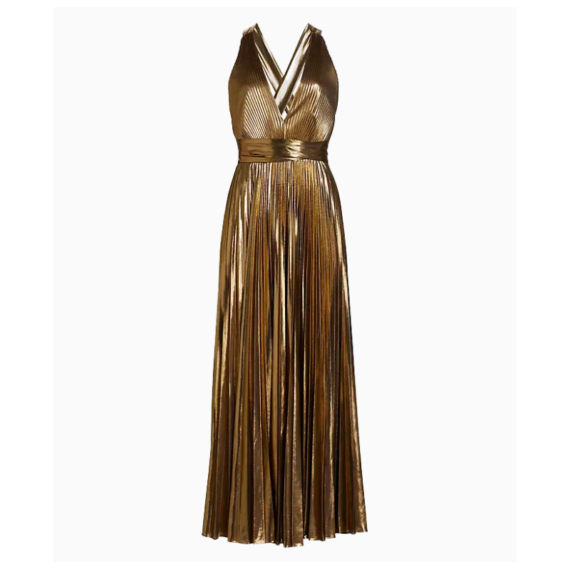 Robe Milly Oria Gold Dress