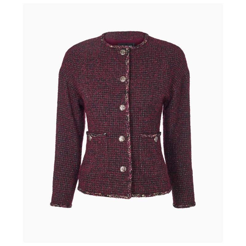 Veste Chanel Tweed Purple 2022