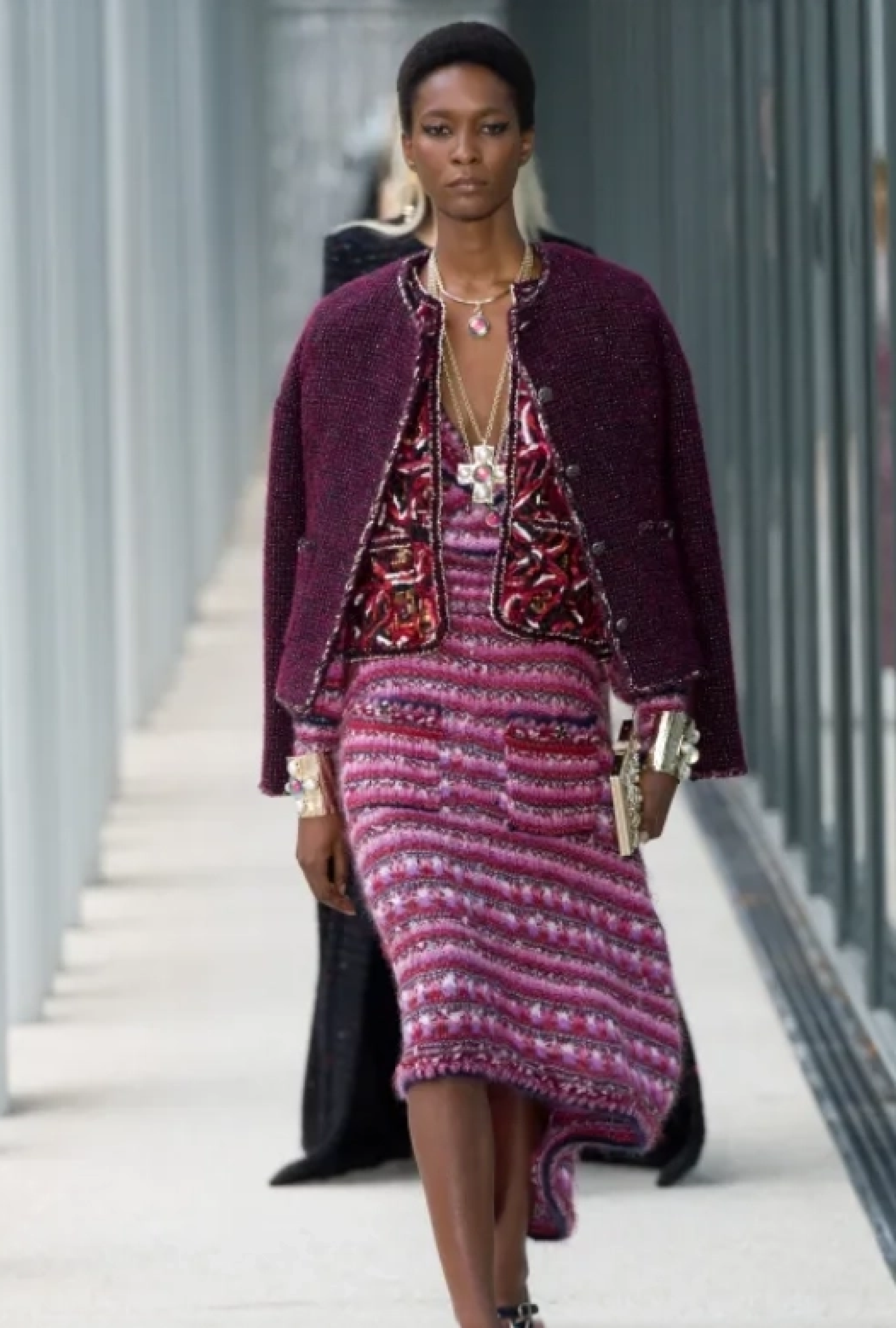 Veste Tweed Purple 2022