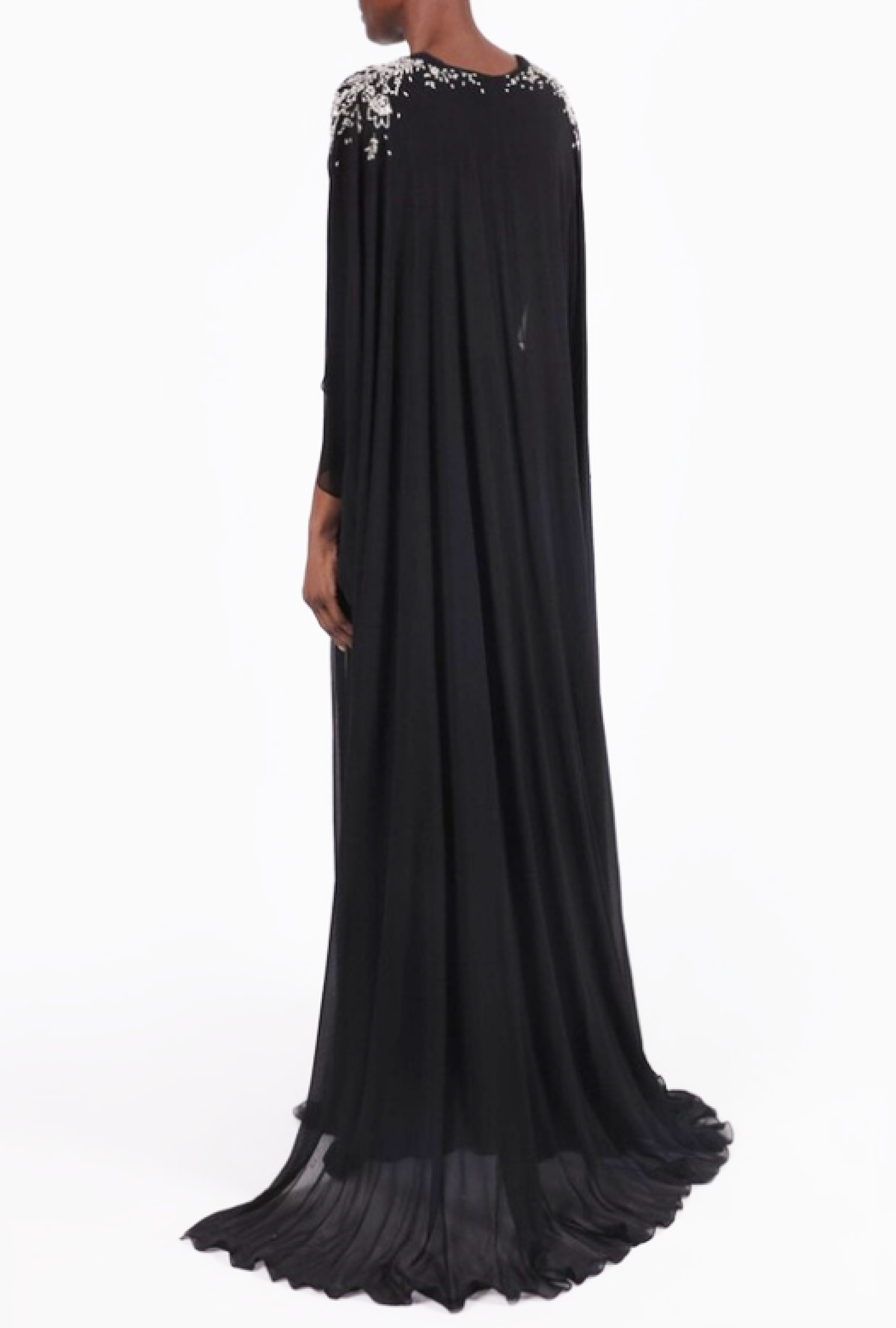 Robe Black Embellished