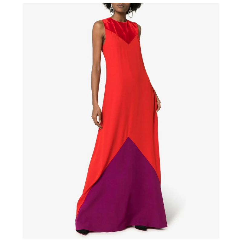 Robe Givenchy Contrast Panel