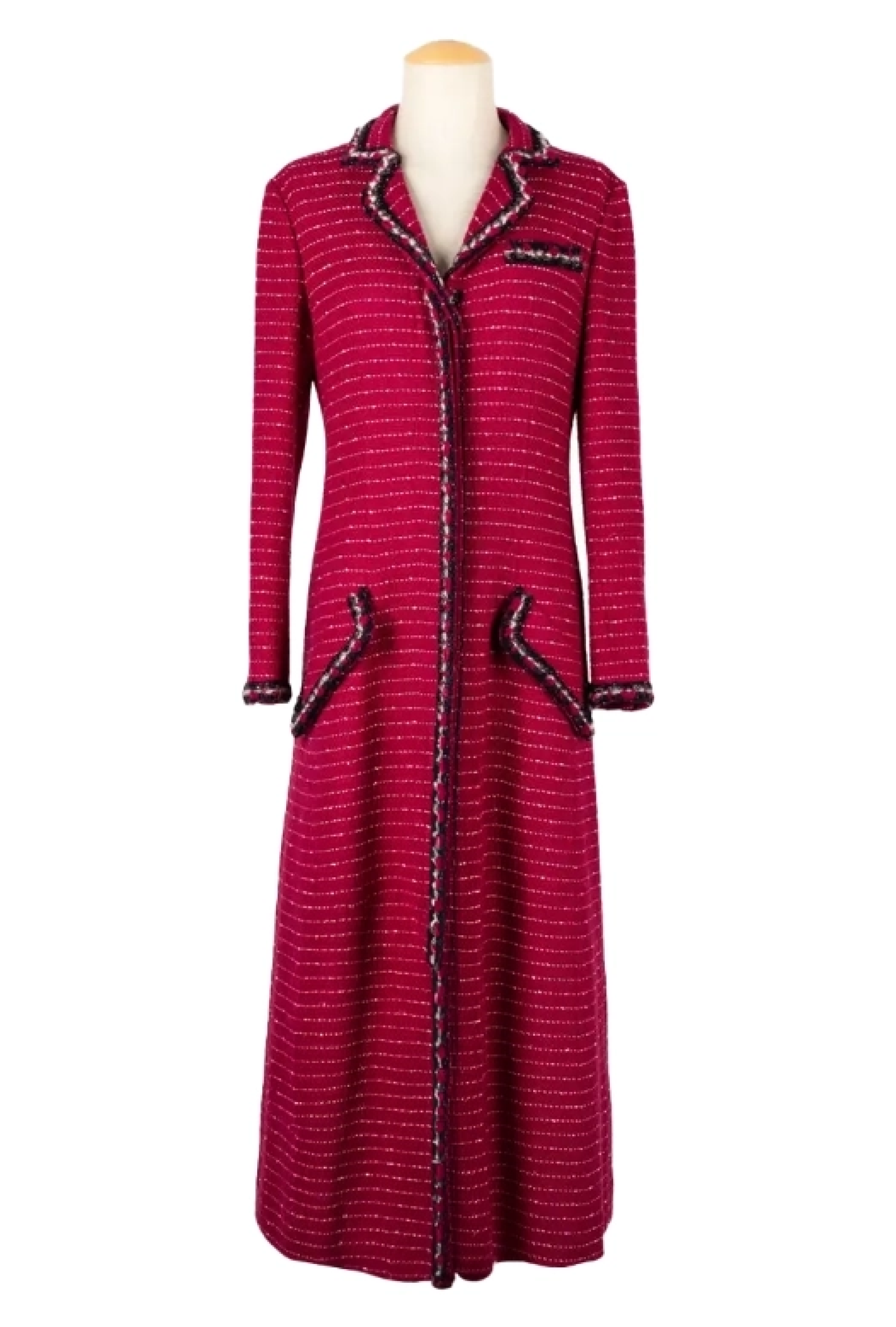 Manteau Tweed Burgundy FW 2012