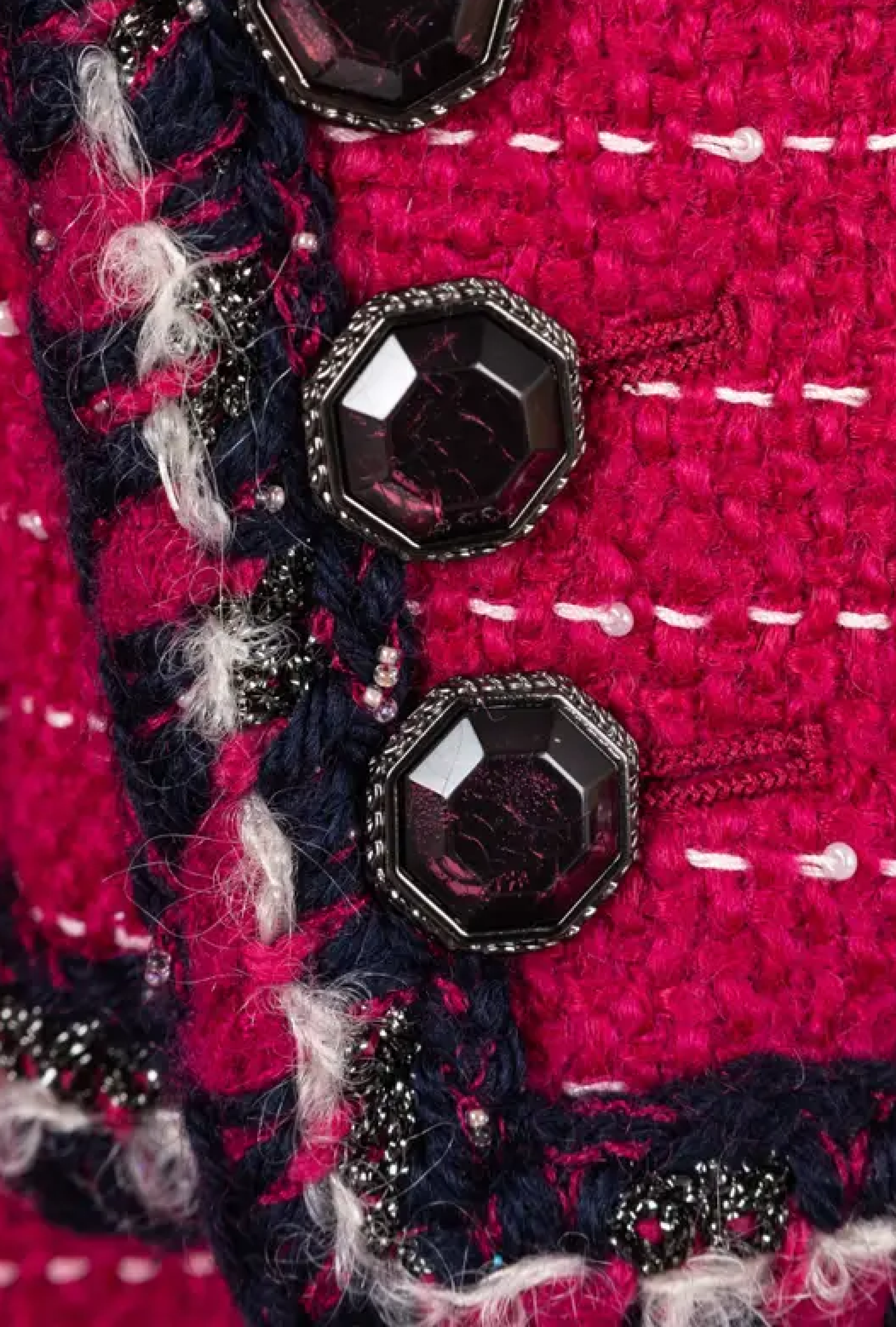 Manteau Tweed Burgundy FW 2012