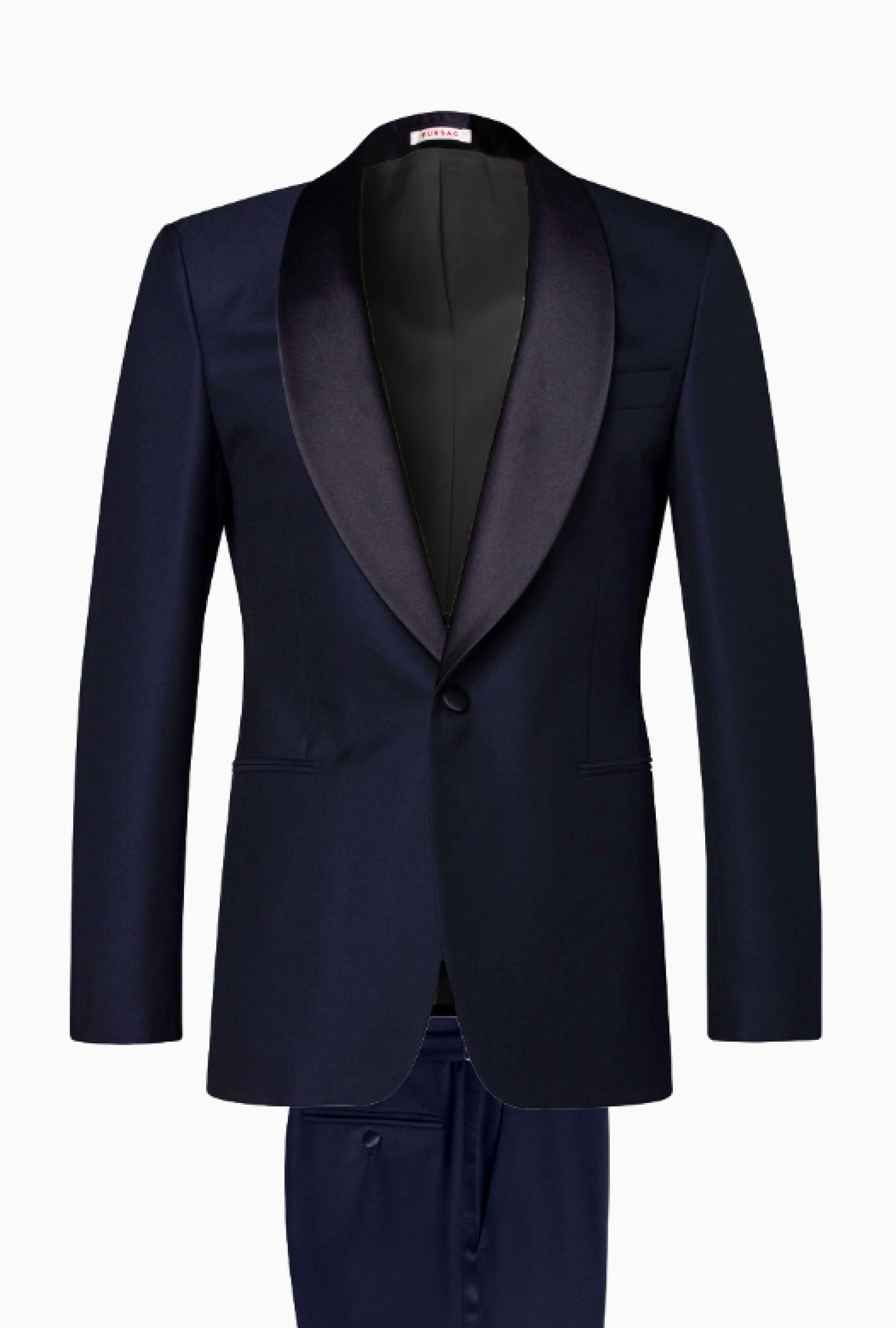 Smoking Marine Doublure Noire