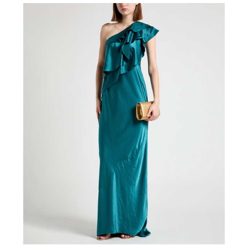 Robe Paule Ka Vert Pétrole