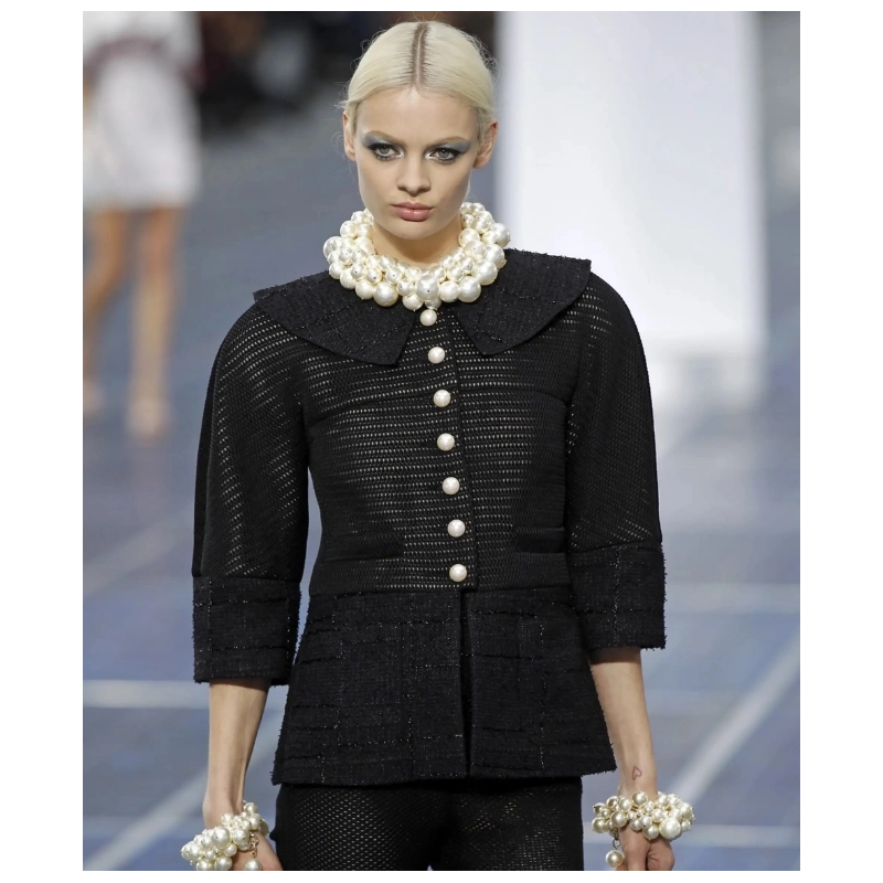 Veste Chanel Tweed Peter Pan Spring 2013