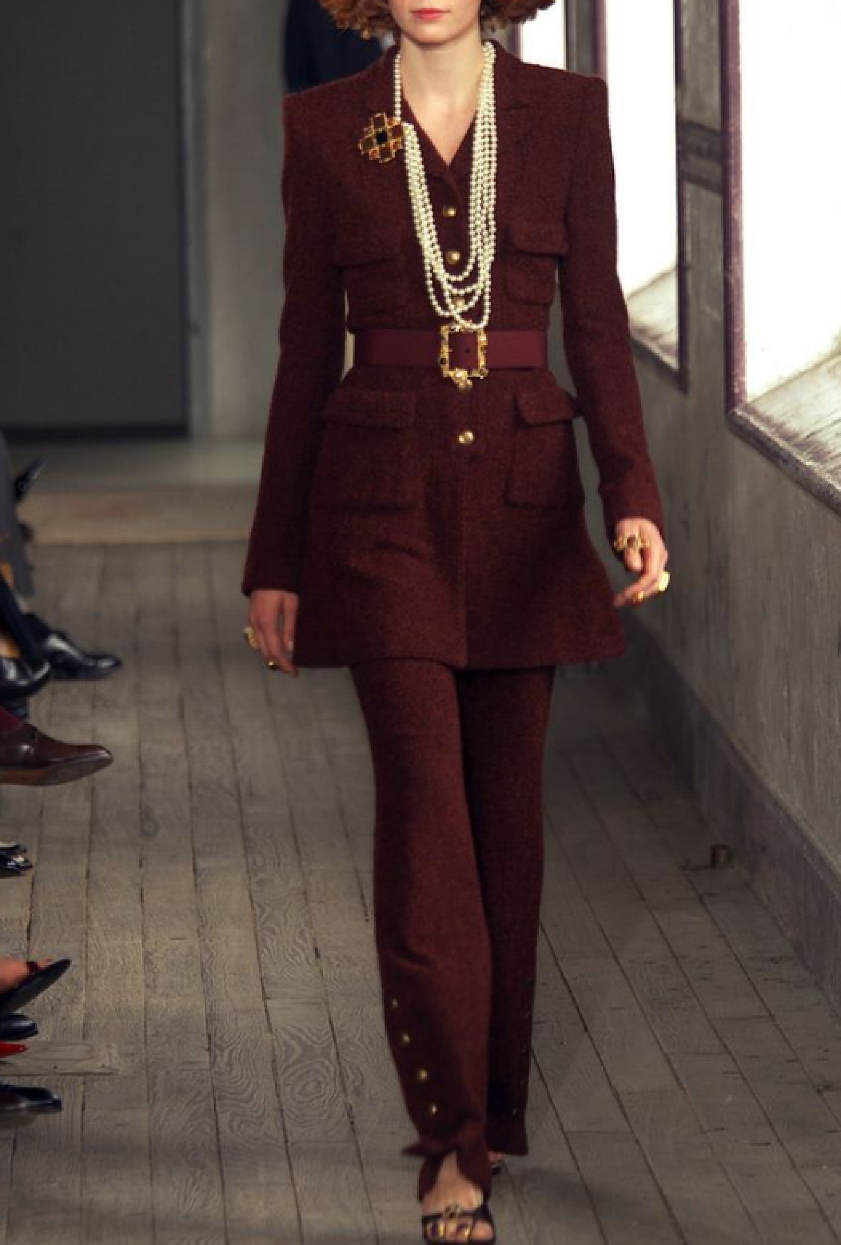 Ensemble Laine Bouclée