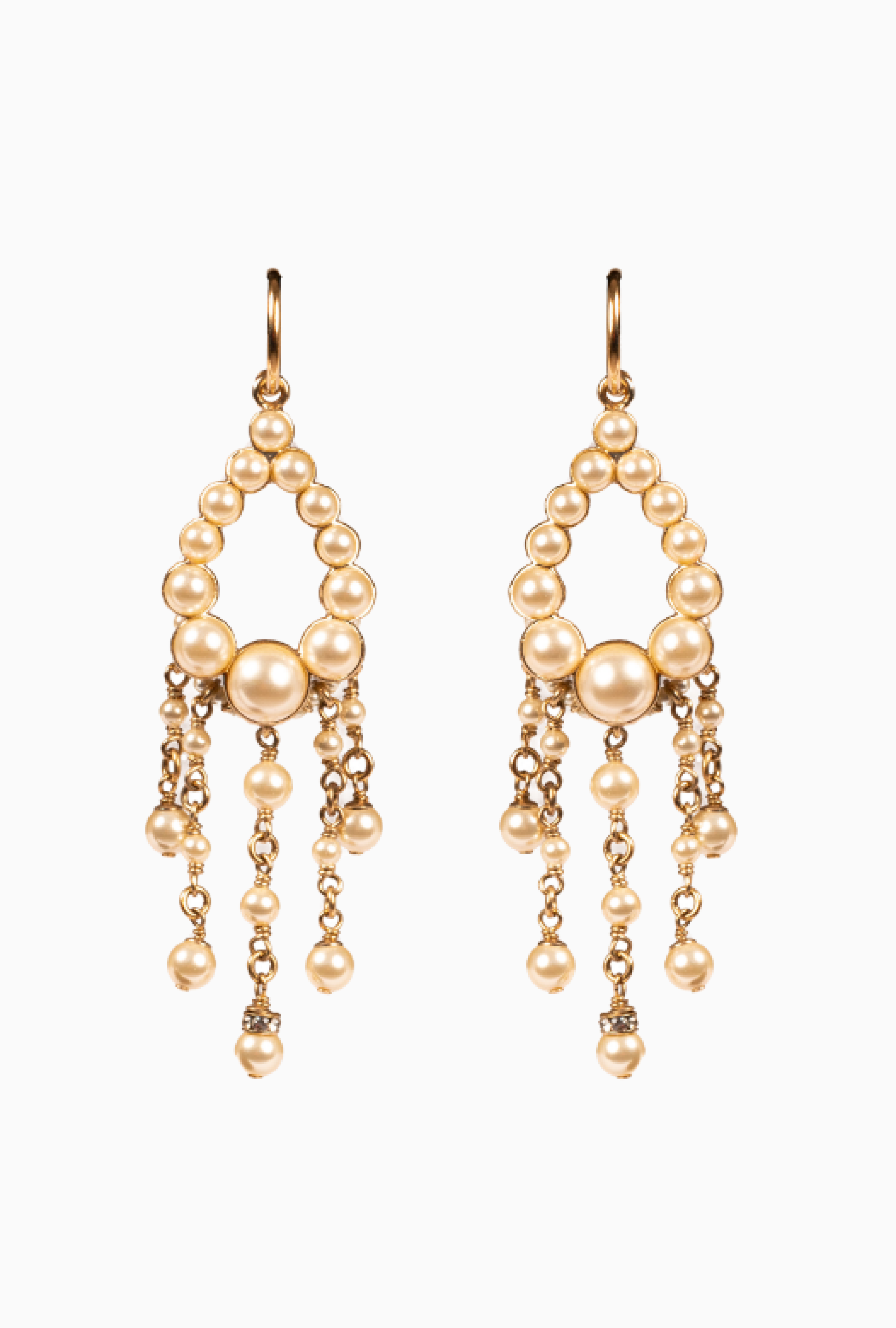 Boucles D'oreilles Gouttes Franges
