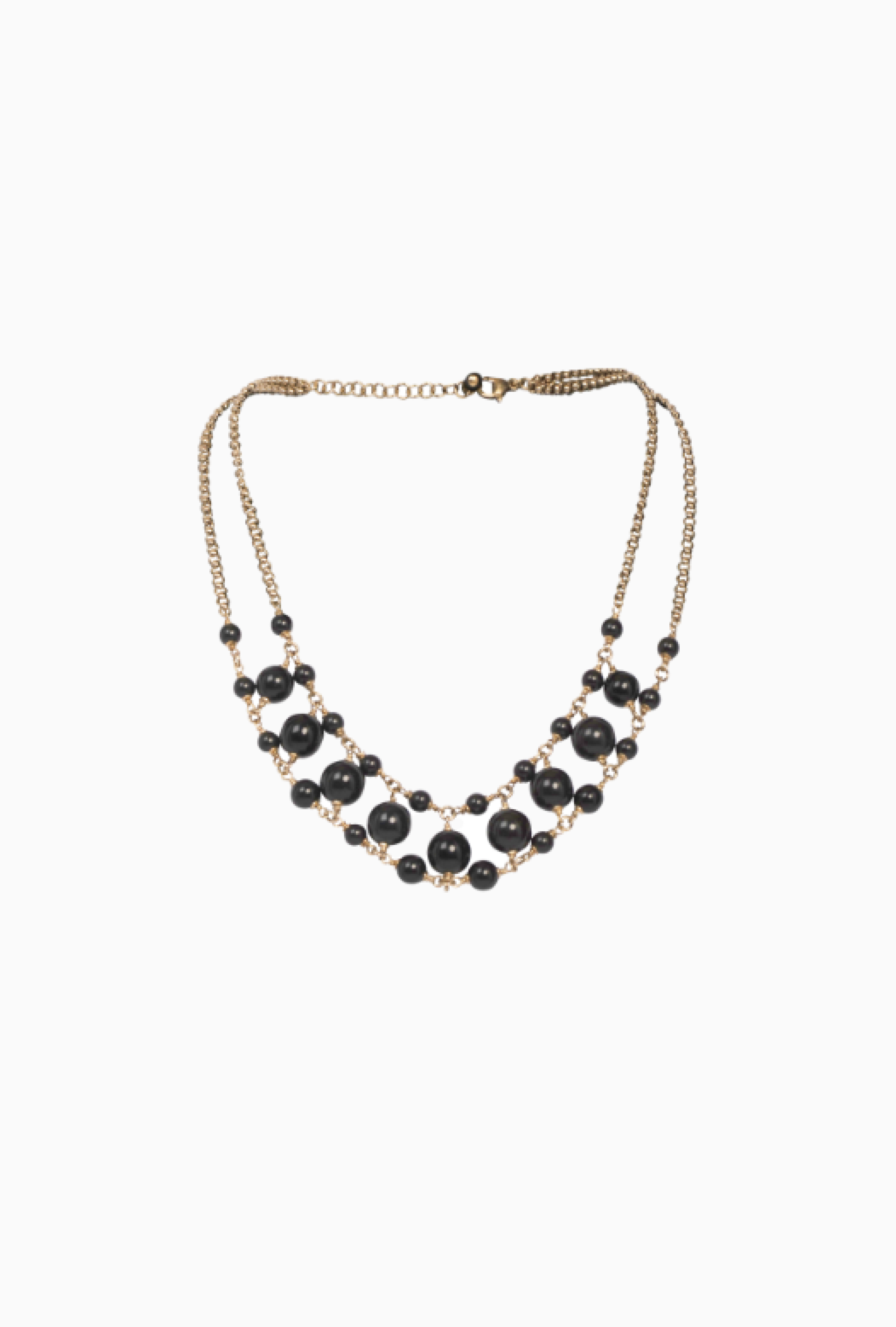 Collier Rail Pop Corn Noir