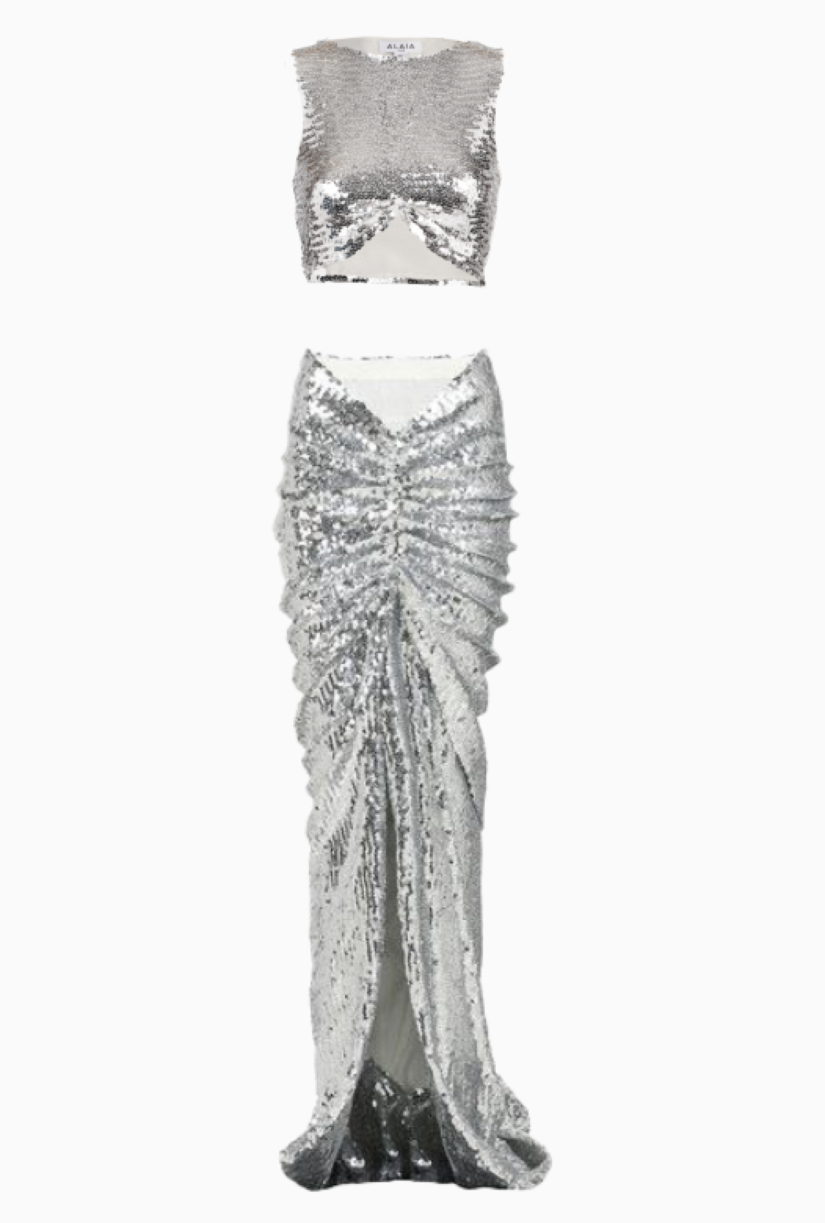 Ensemble Rare Silver Sequin