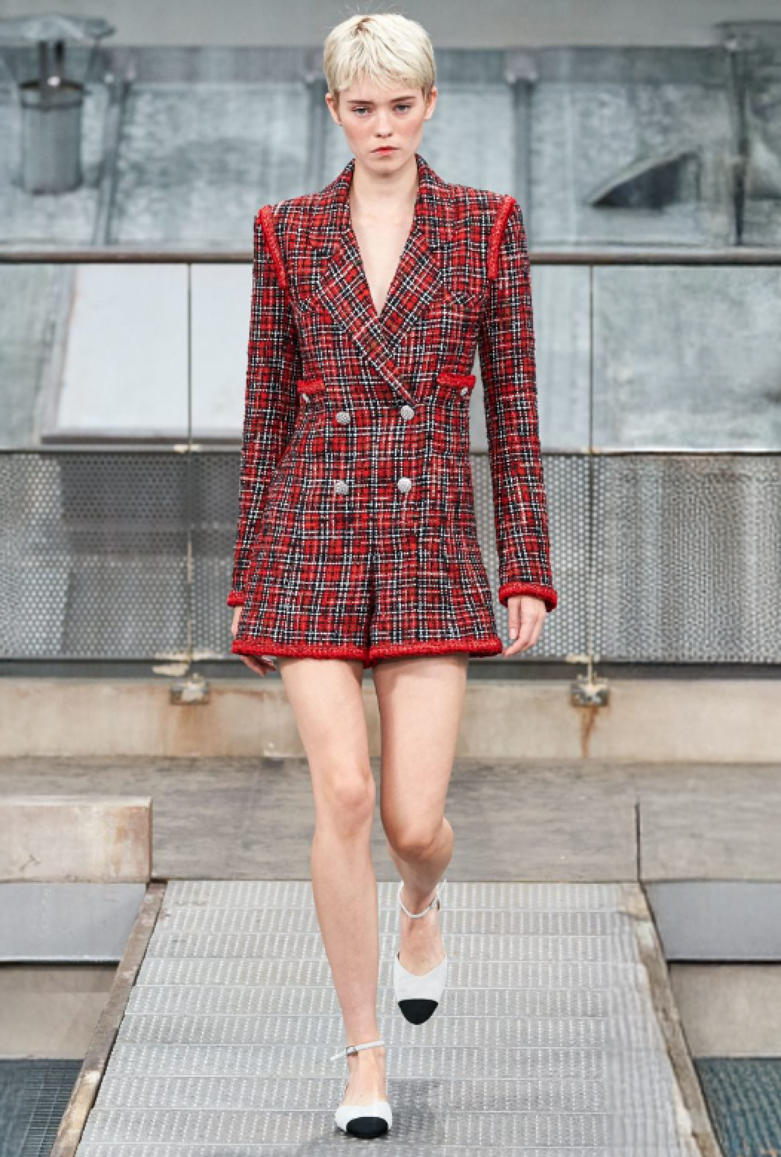 Combinaison Combishort Tweed