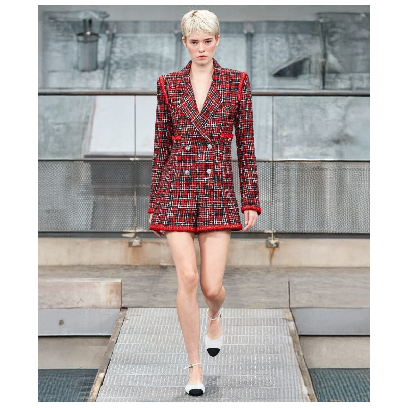 Combinaison Combishort Tweed