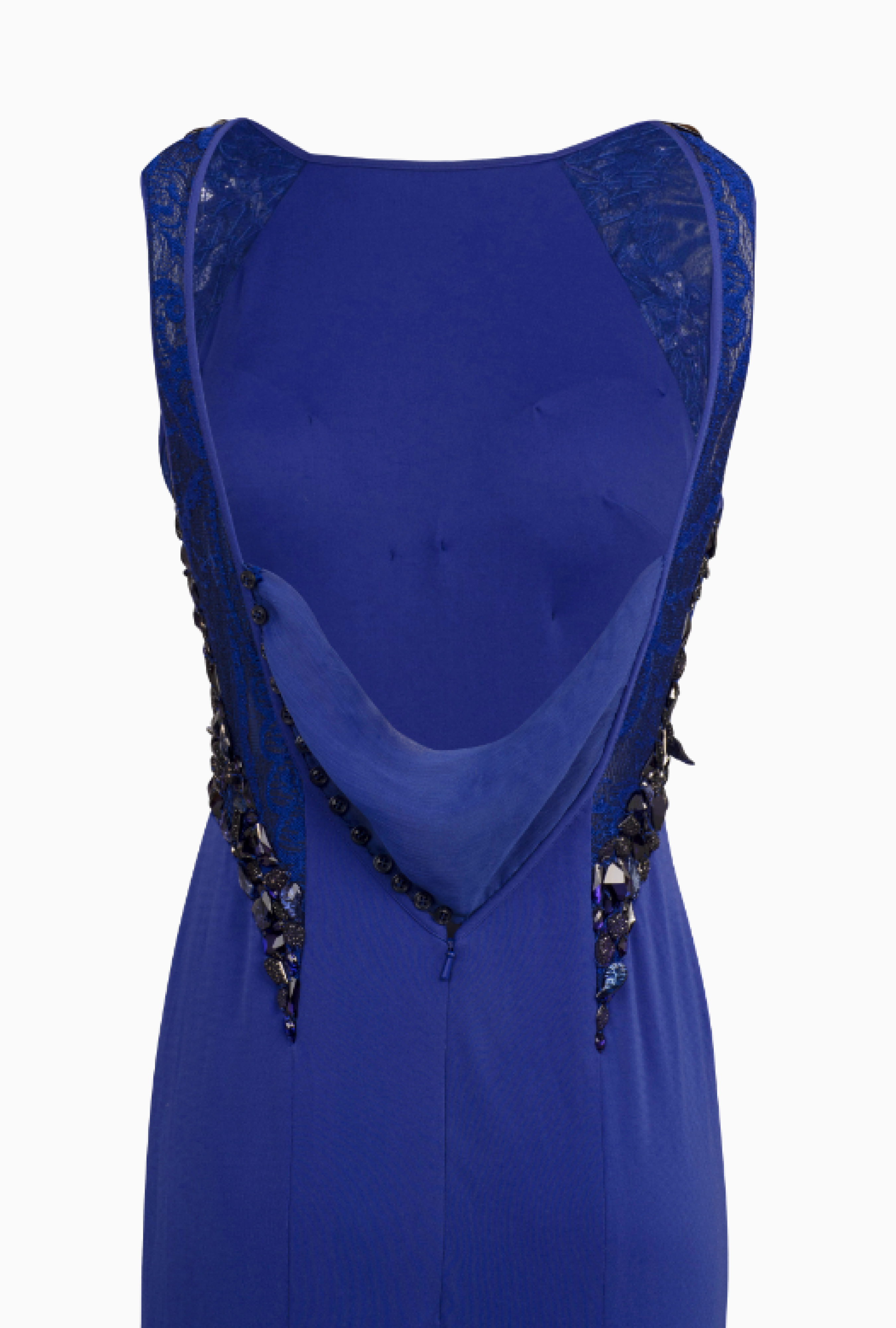 Robe Neela Sequins Bleu