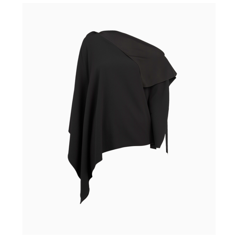 Top Paule Ka Asymétrique Black