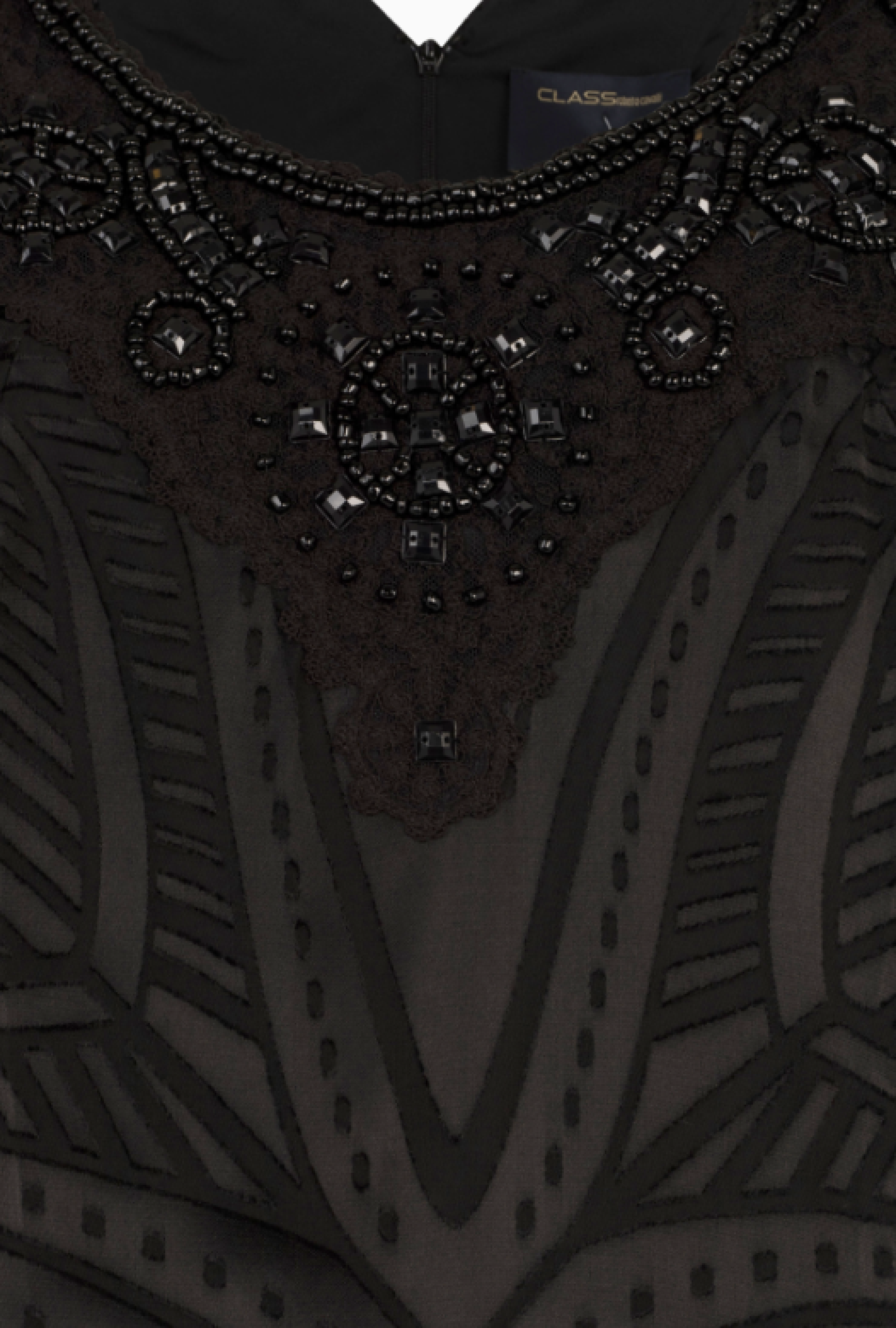 Robe Black Siren Lace