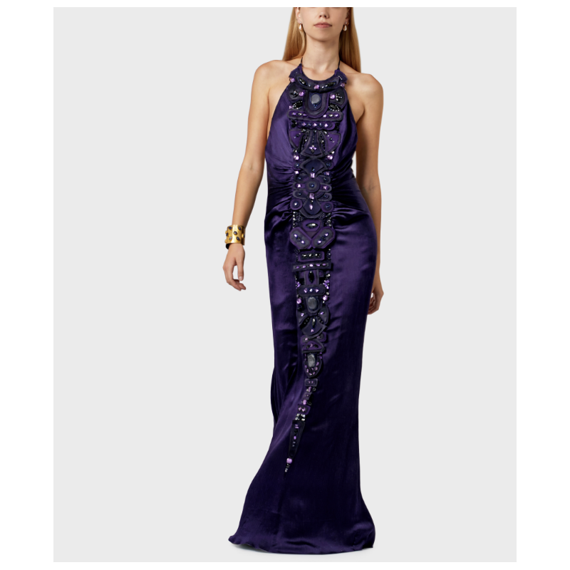 Robe Carolina Herrera Midnight Jewel