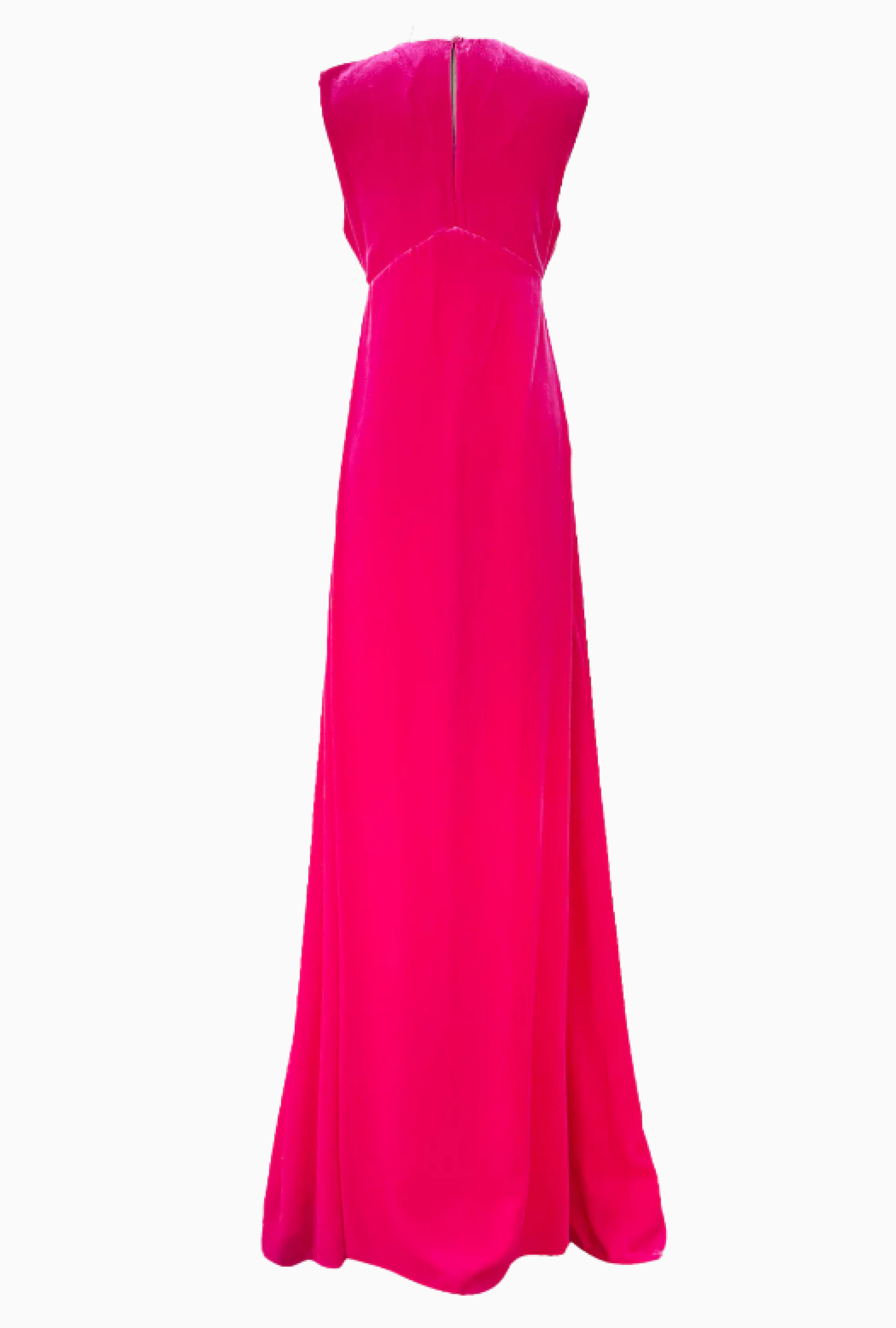 Robe Brilliant Pink Velvet