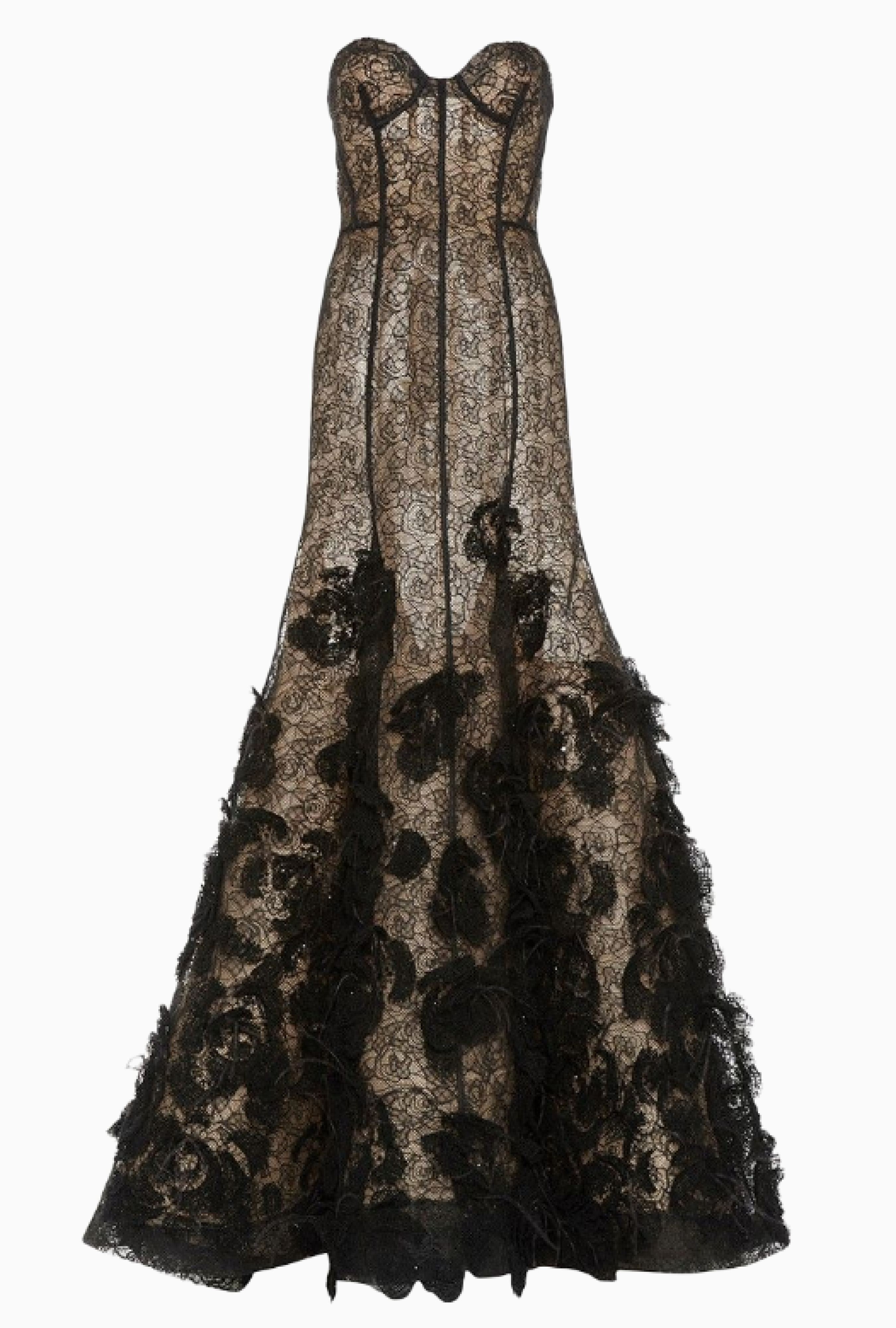 Robe Black Lace