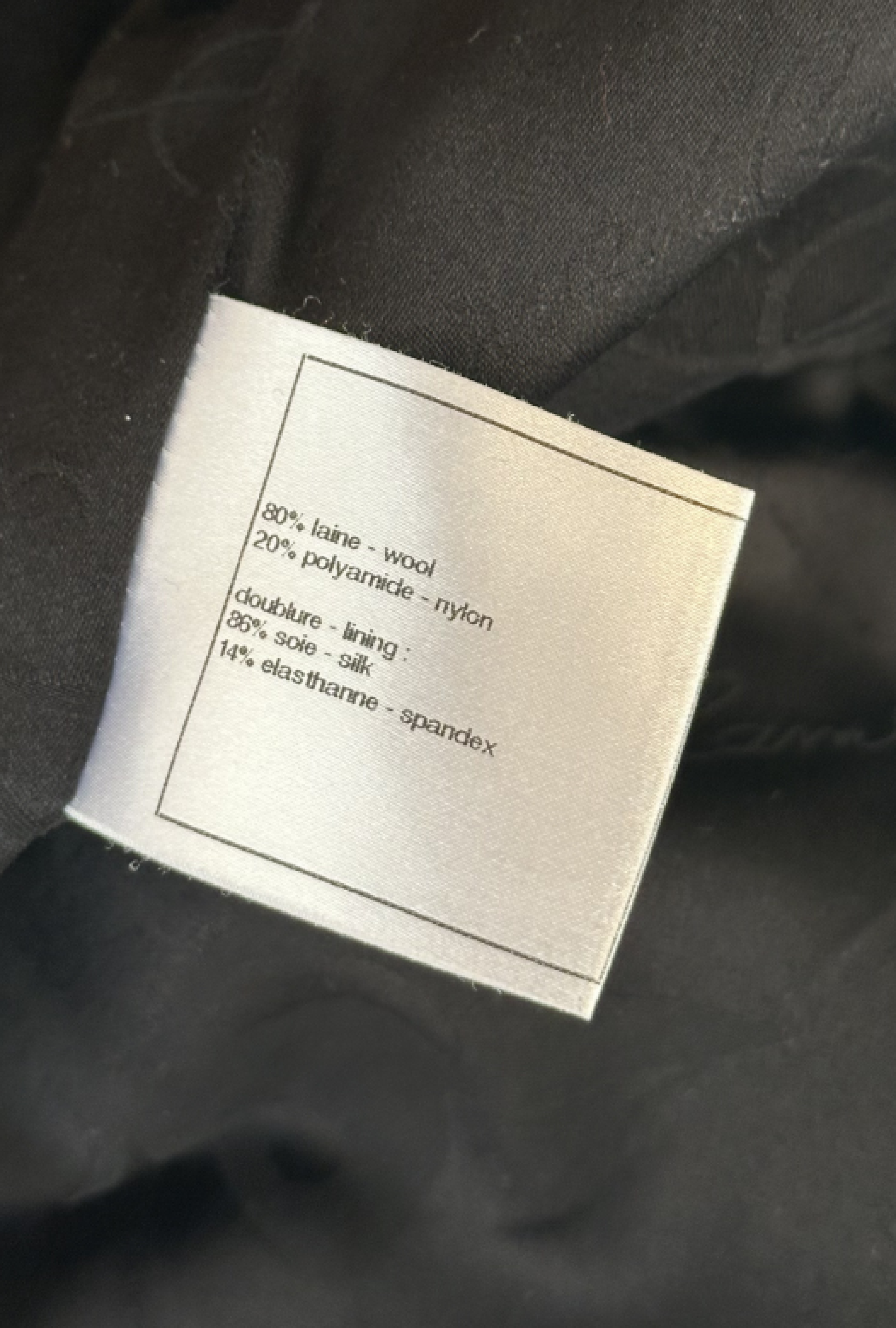 Veste Noir Braid Trim FW 2009