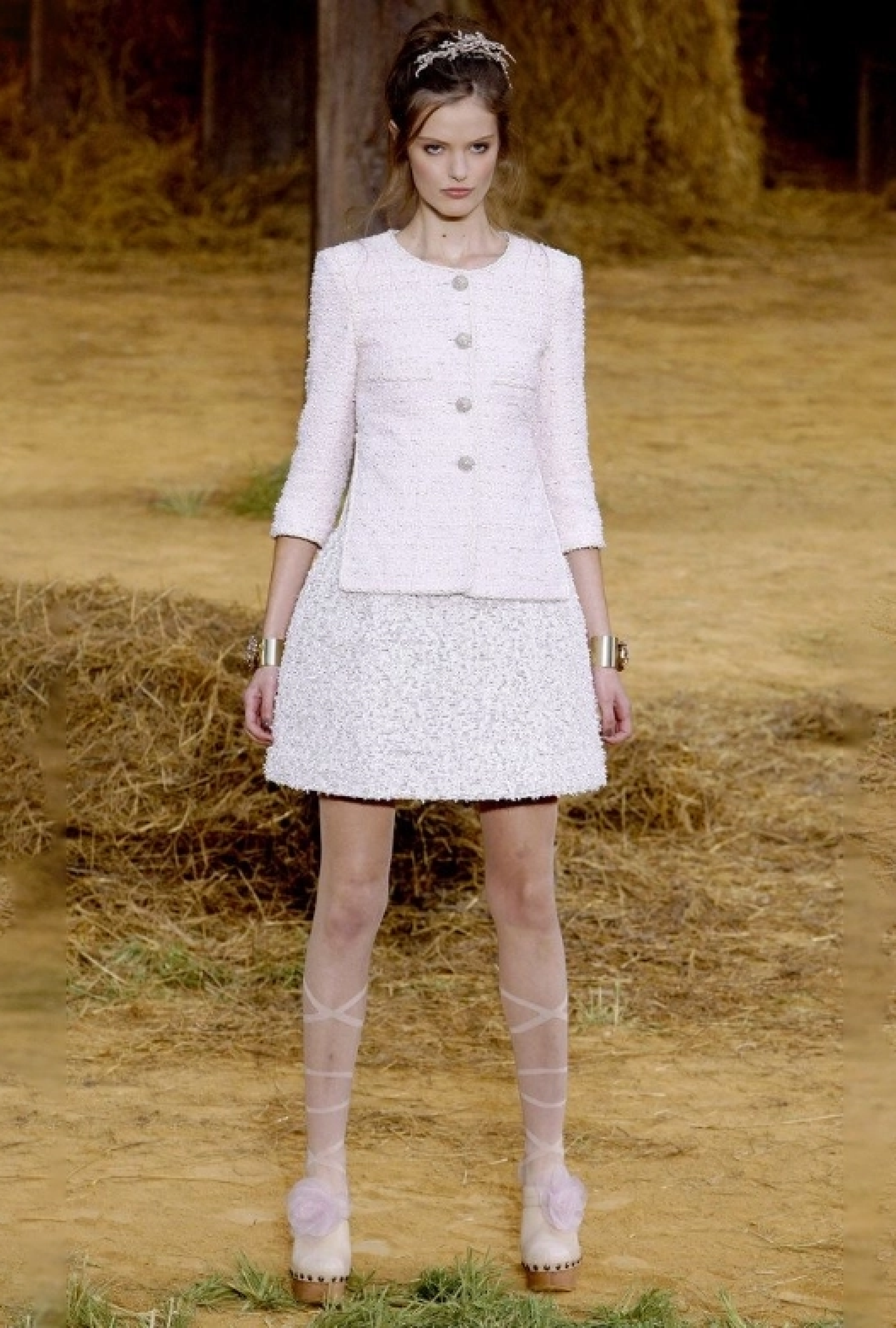 Veste Blush Pink Tweed spring 2010