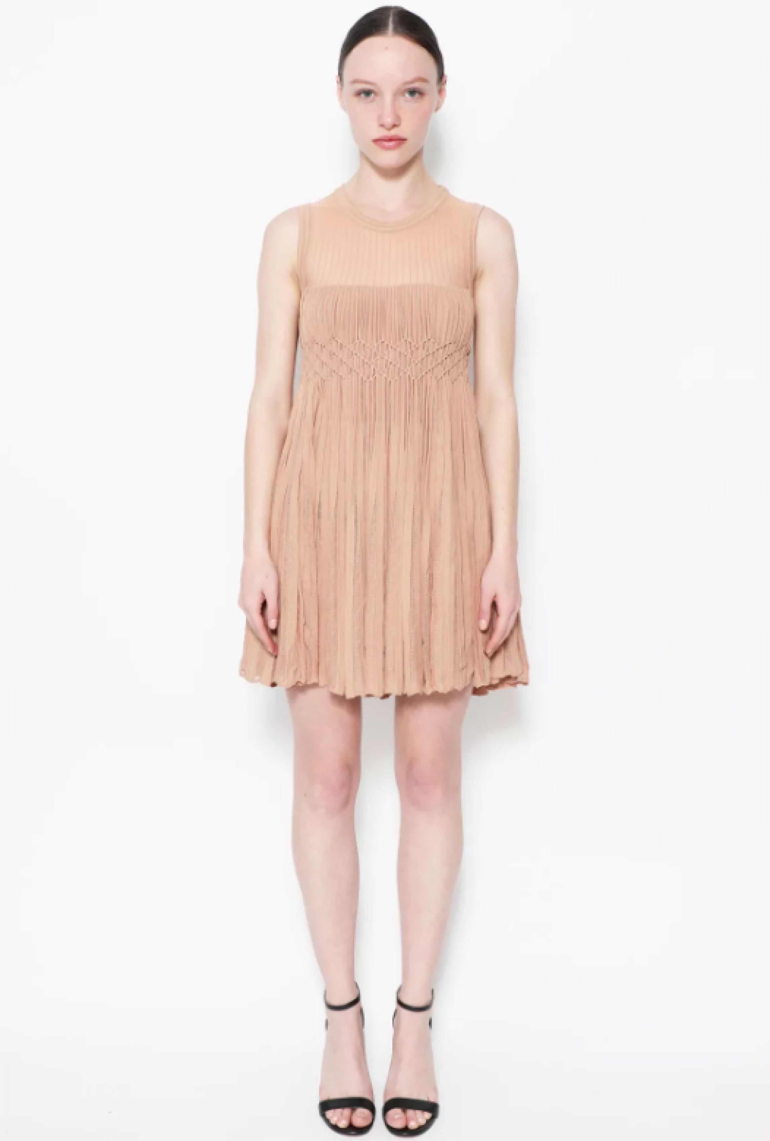 Robe Patineuse Rose Poudrée