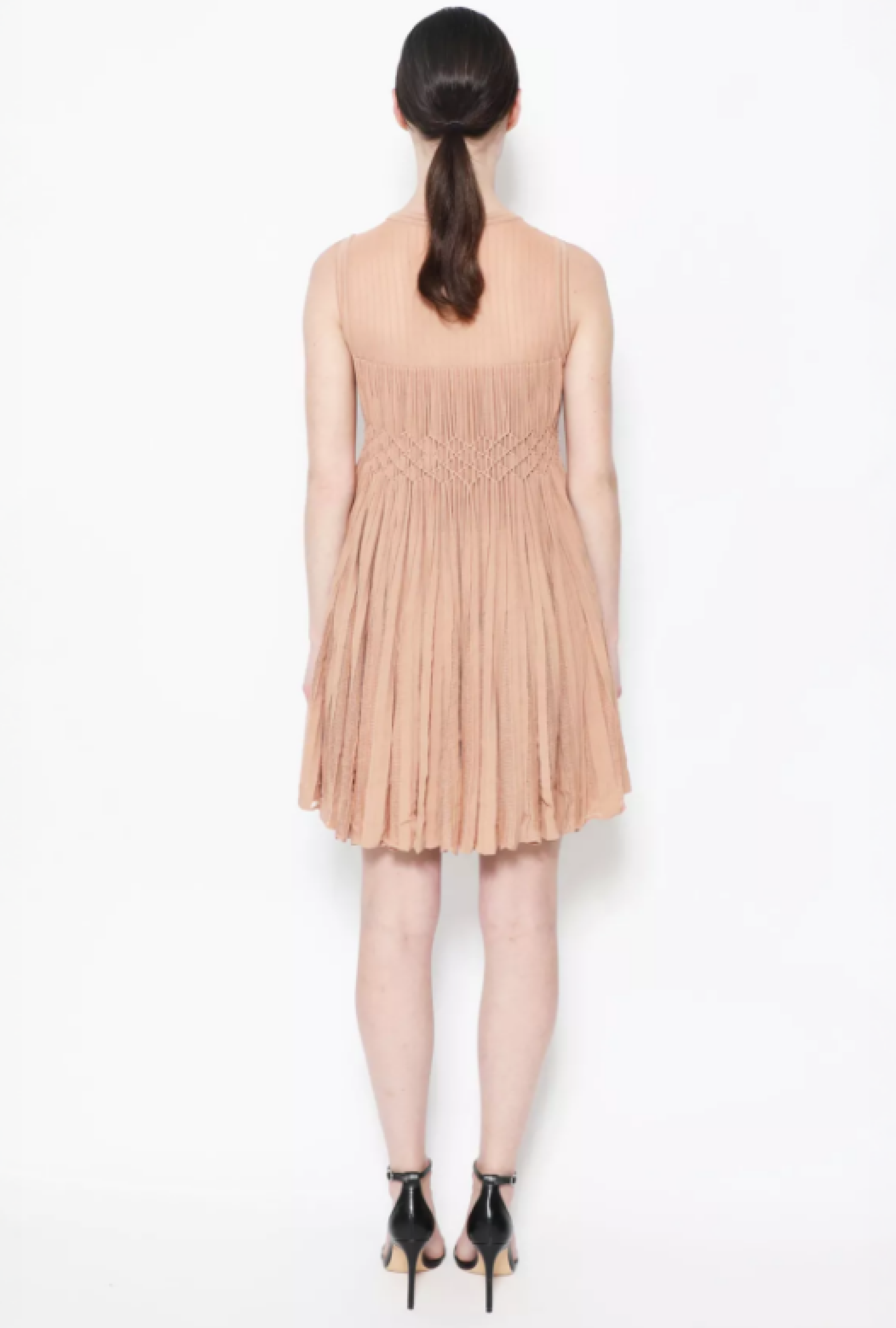 Robe Patineuse Rose Poudrée