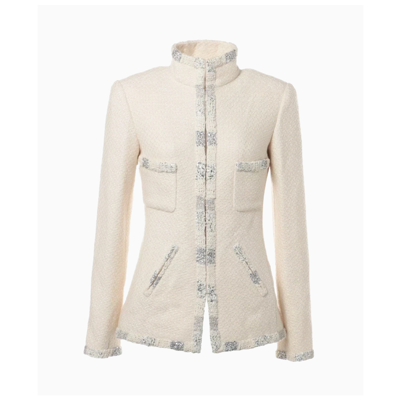 Veste Paris-Bombay Écru 2012 Metiers d'Art Paris-Bombay