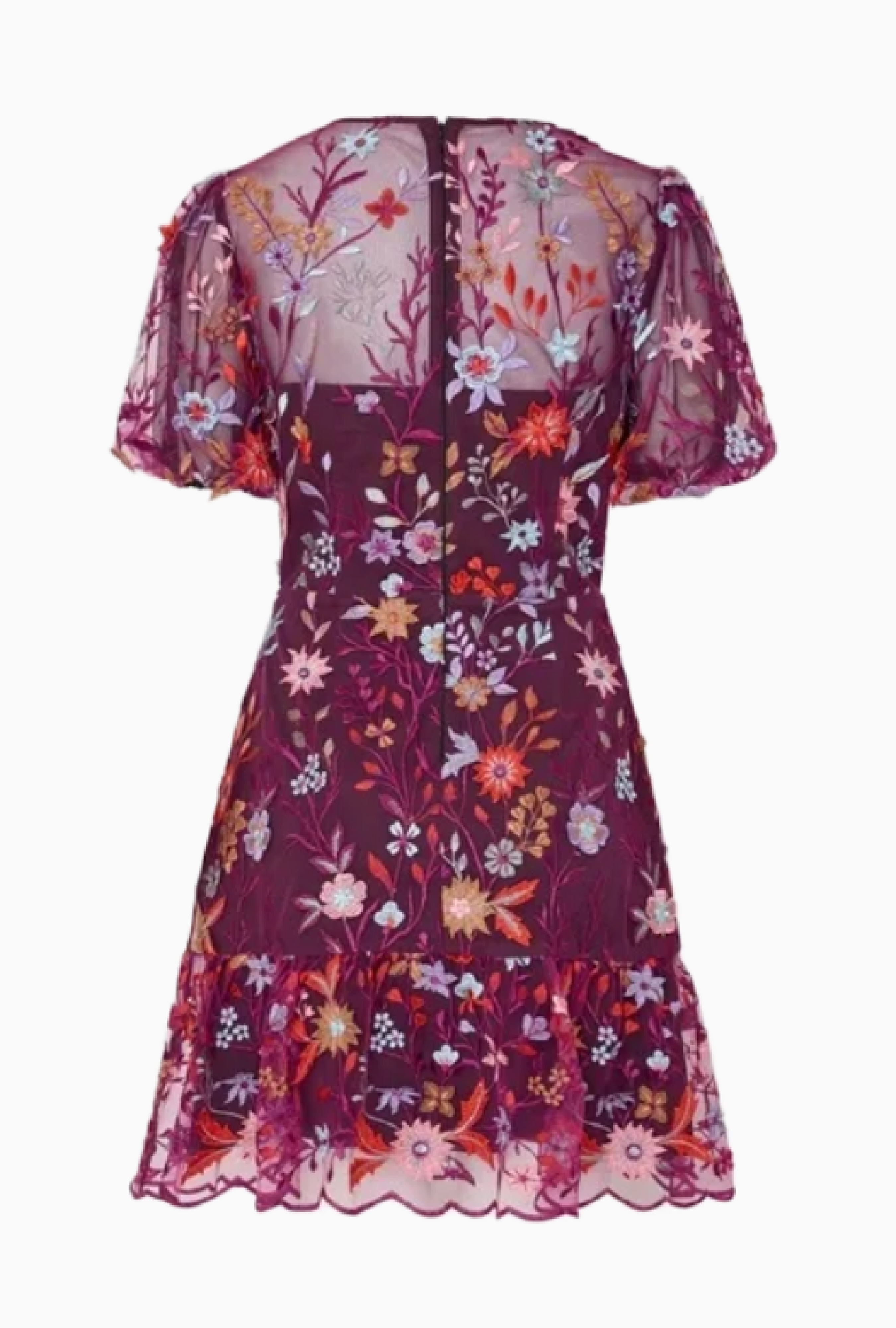 Robe Floraison Brodée