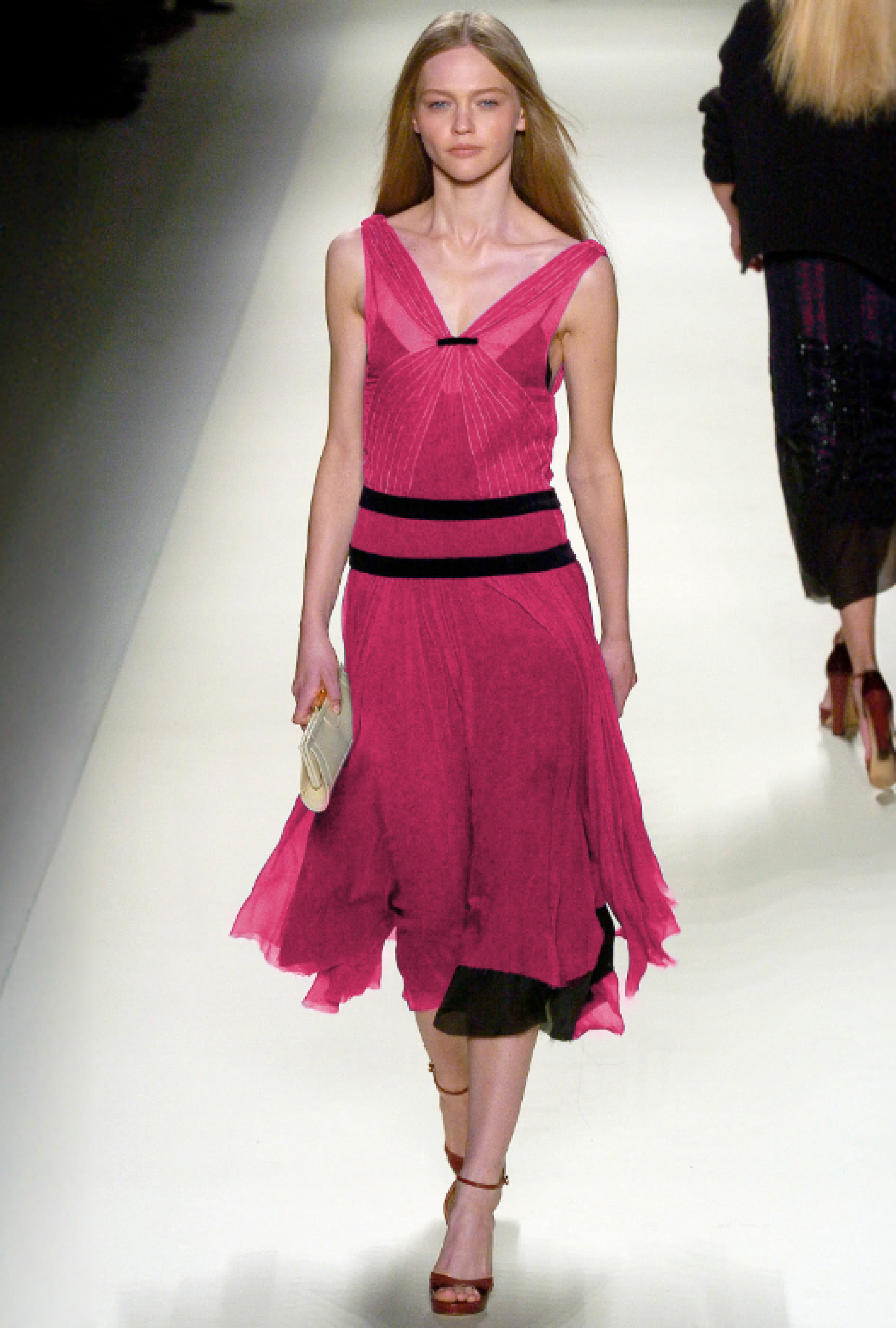 Robe Mousseline Framboise