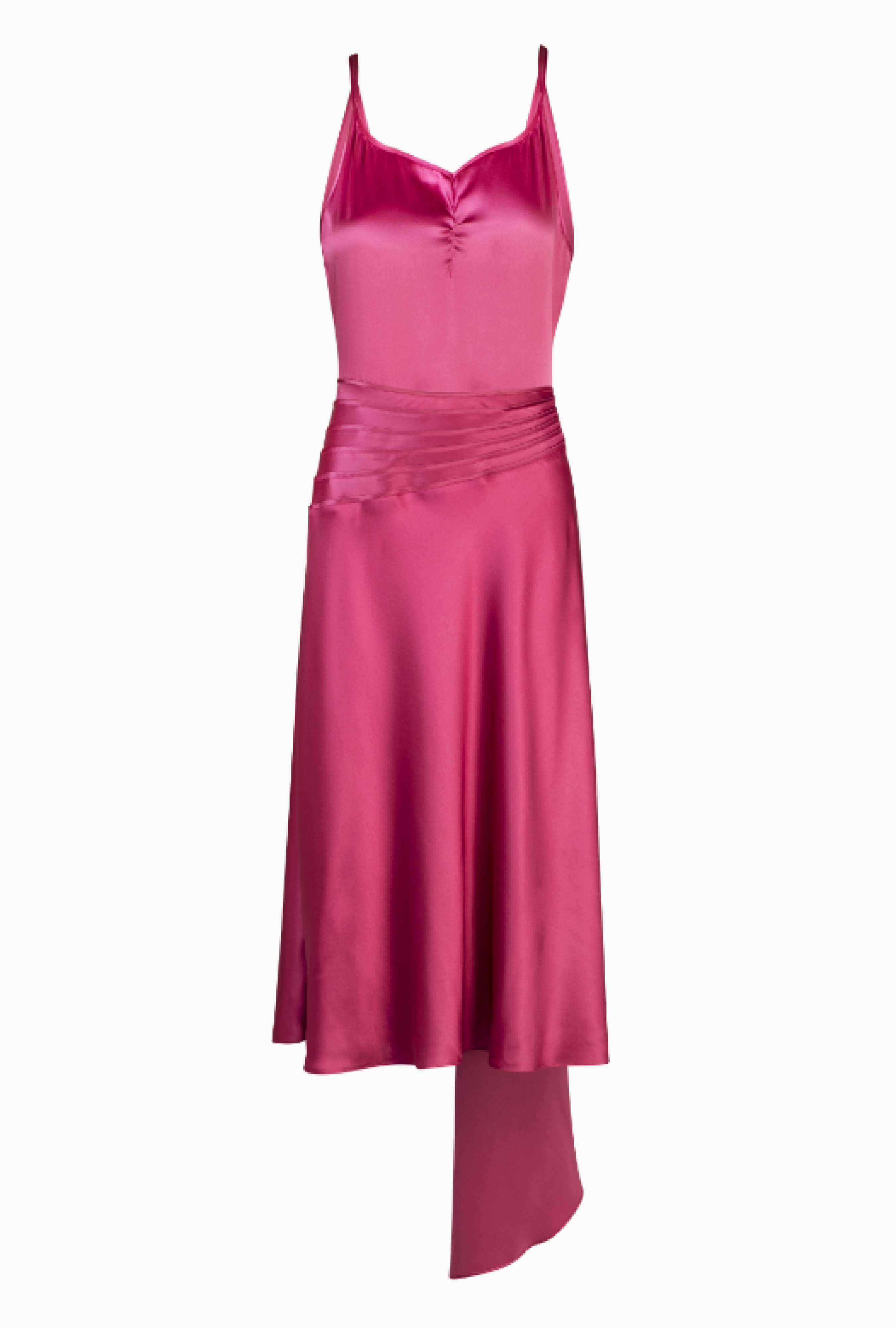 Robe Soie Framboise