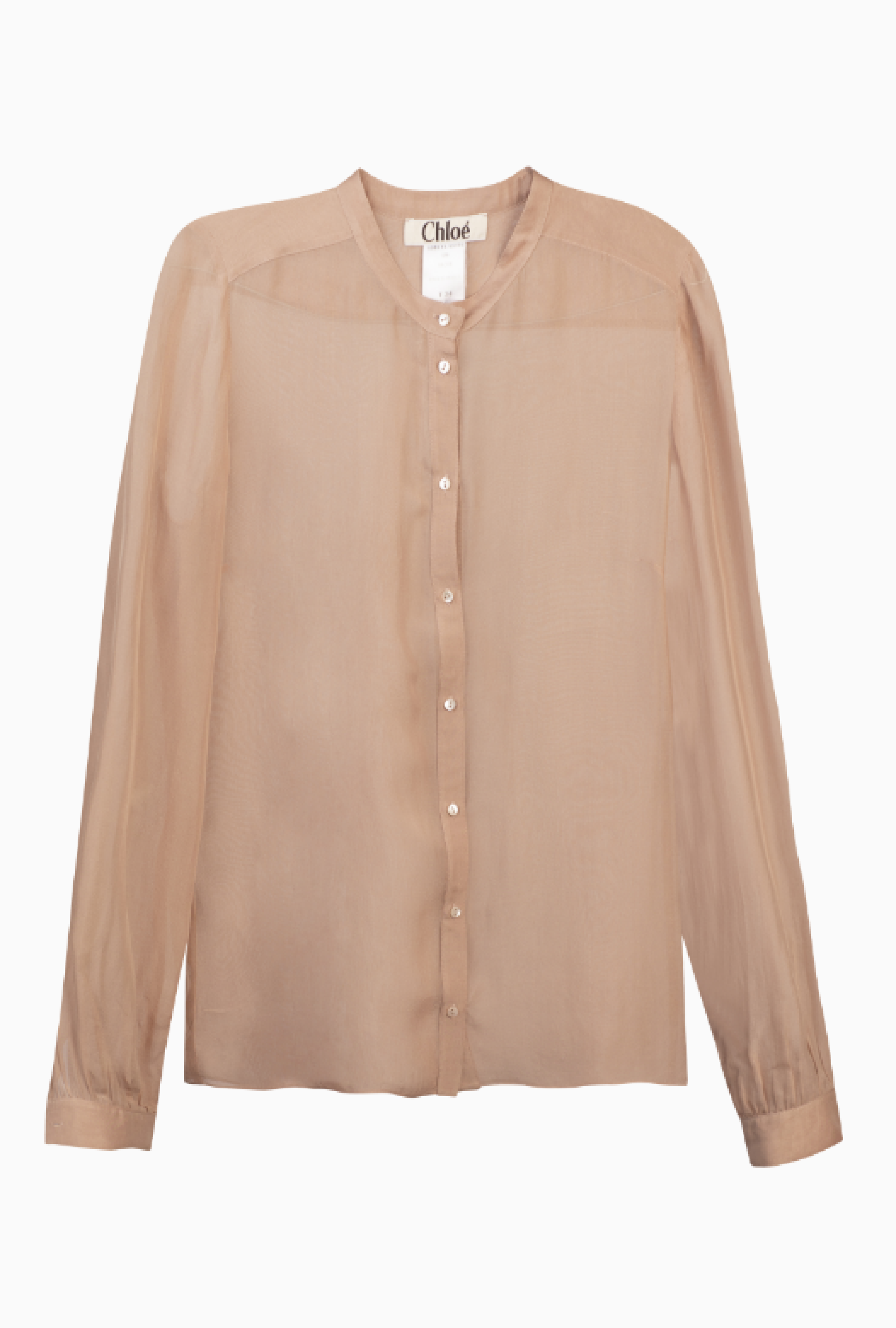 Top Soie Beige