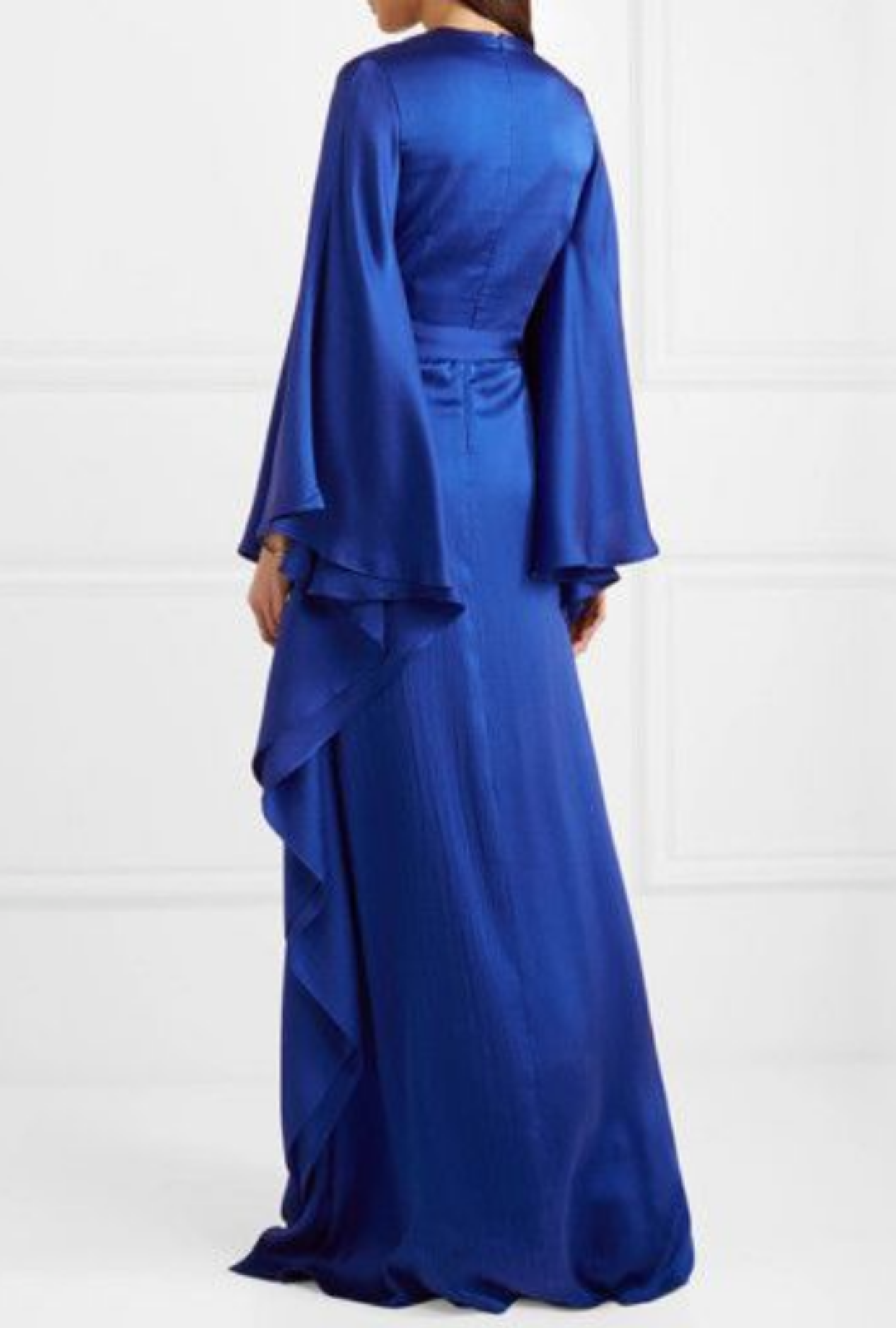 Robe Aurora Silk Blue